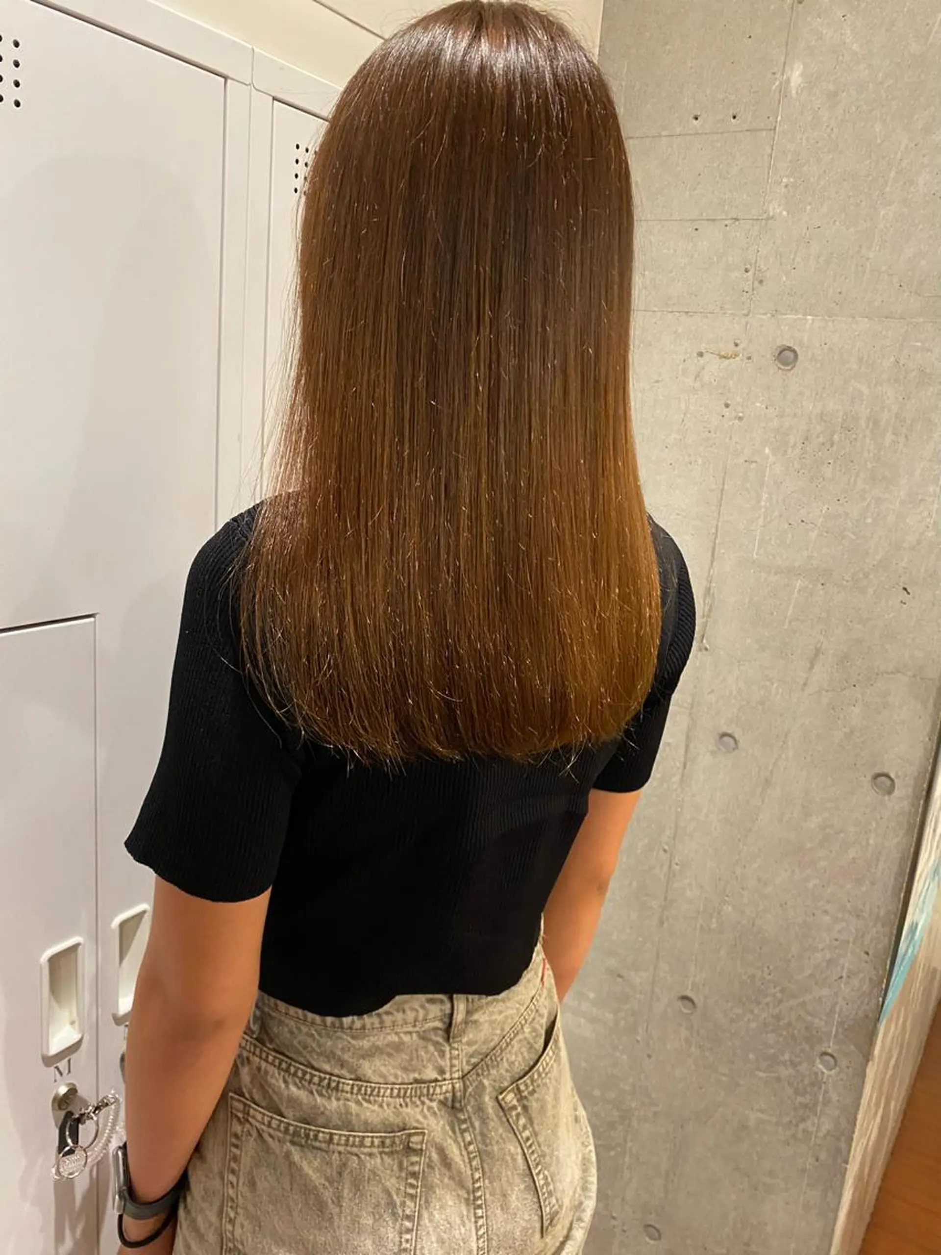 ロング 💛透明感ハイトーン /ブリーチ縮毛💛のヘアスタイル