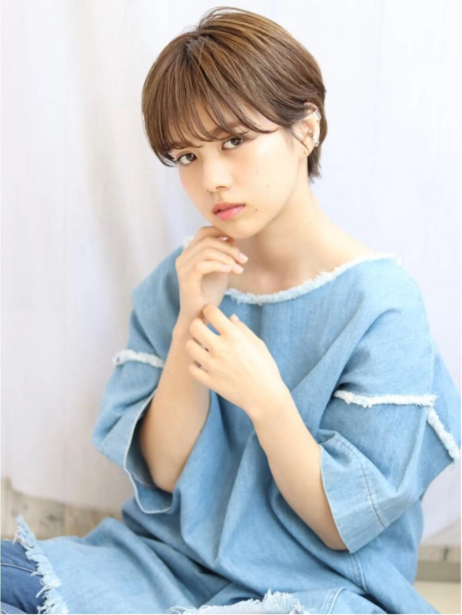 ショート ショートカット 💙hiyoriのヘアスタイル