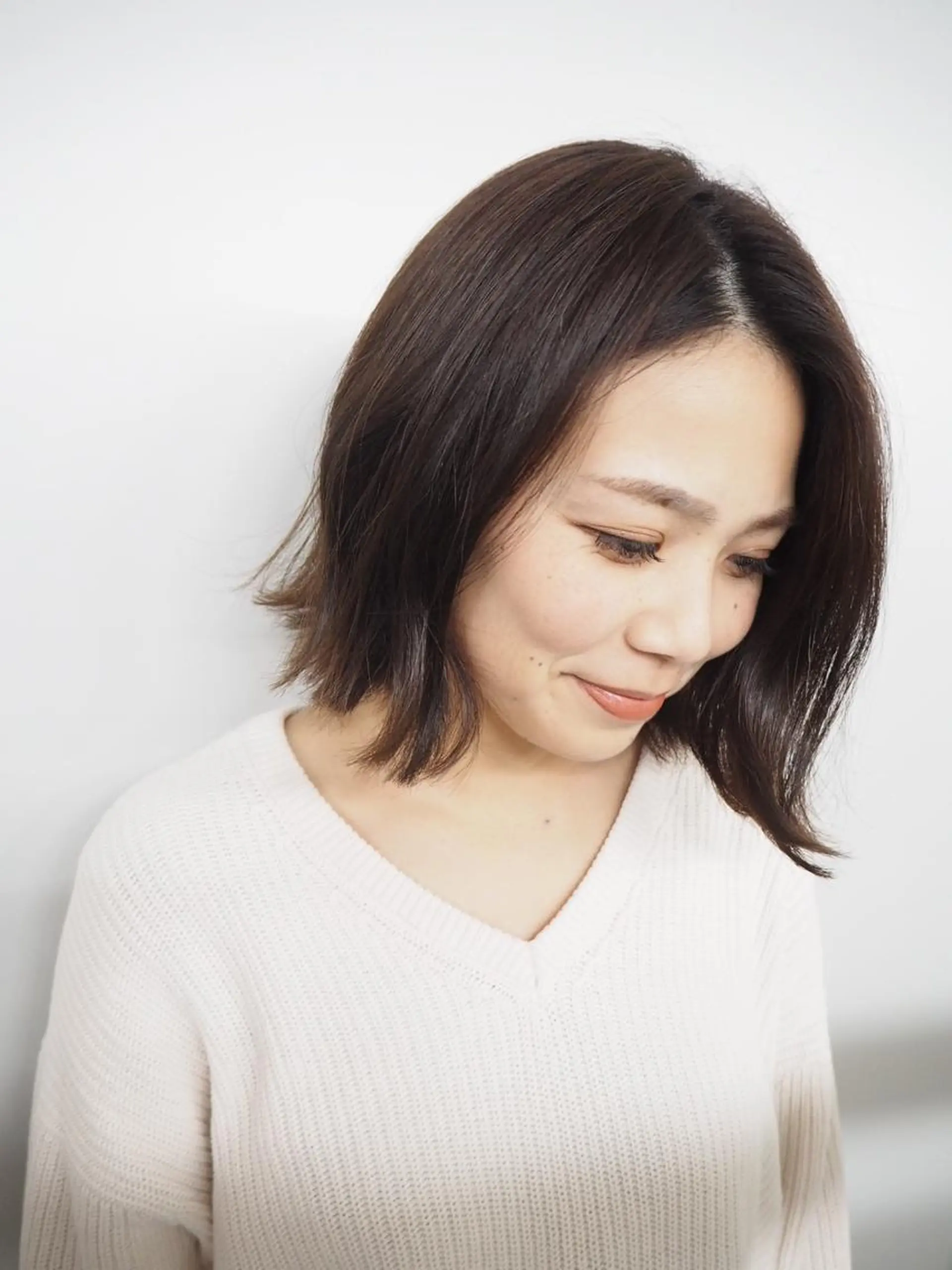 ミディアム 【safric】 NAOのヘアスタイル