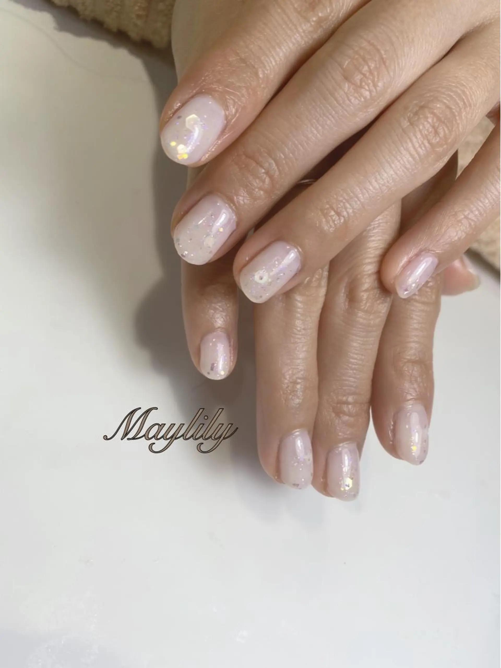 ネイル ワンカラーネイル Nail care salon Maylily所属・Nail salon Maylilyのネイルデザイン