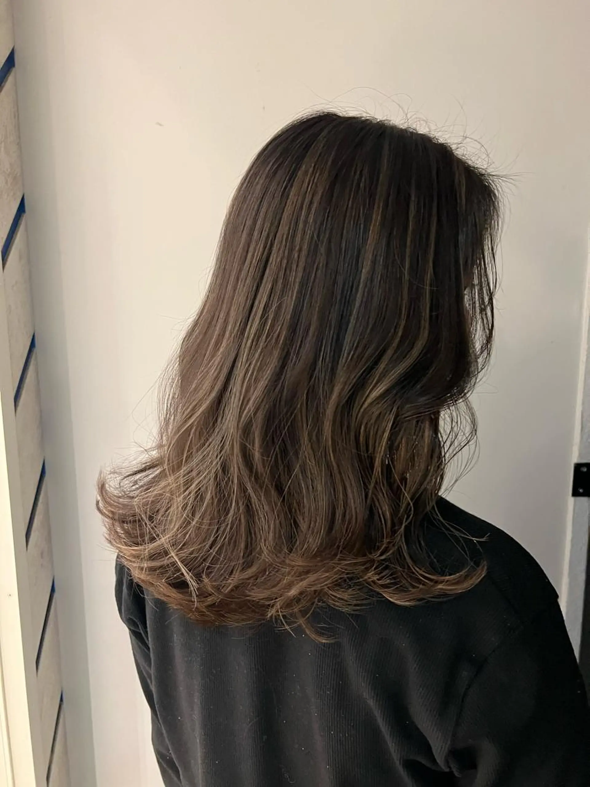 ロング カラー ヘアアレンジ ヘアカラー TACE RIKUのヘアスタイル