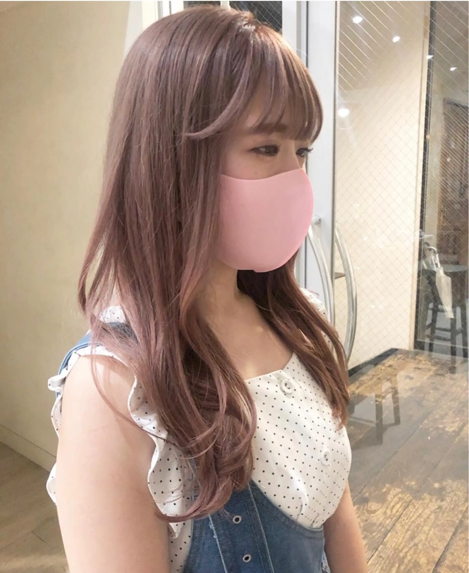 ロング カラー nakahara madokaのヘアスタイル
