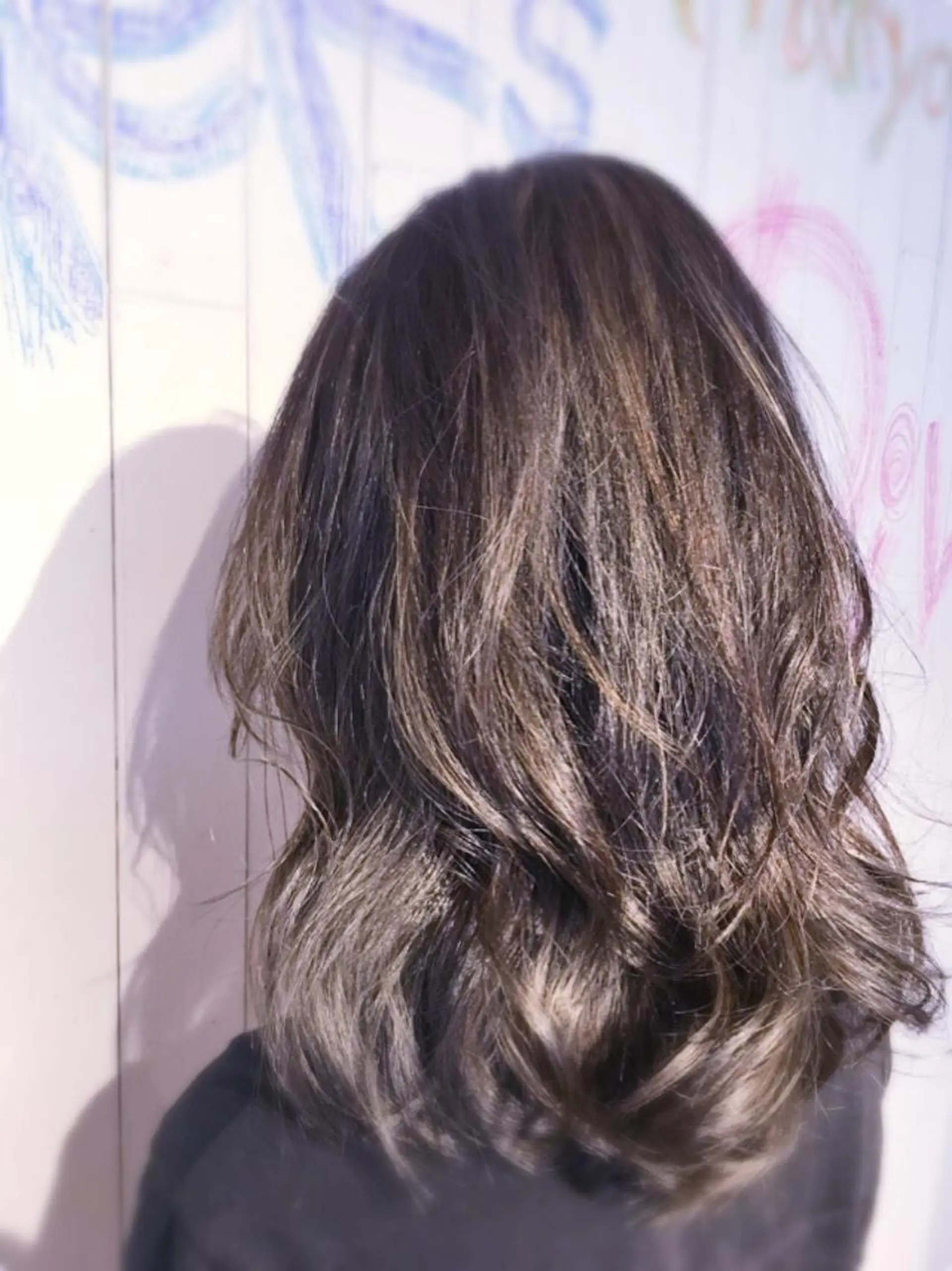 セミロング カラー グレージュ MODE K's塚口 かどやのヘアスタイル