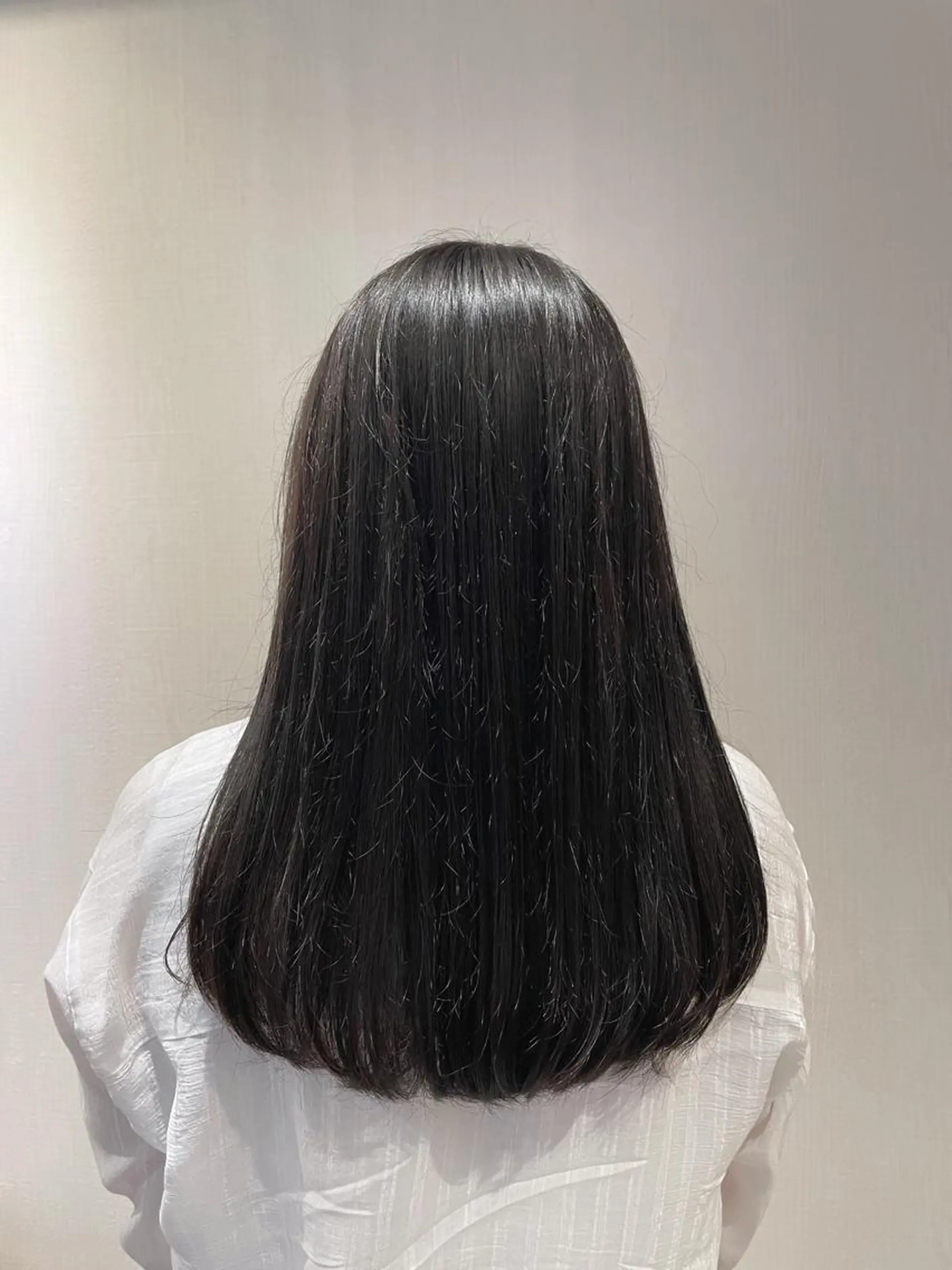 ミディアム カラー ブリーチ 透明感カラー グレージュ ブリーチなしカラー ナチュラル🧡可愛い MINAMIのヘアスタイル