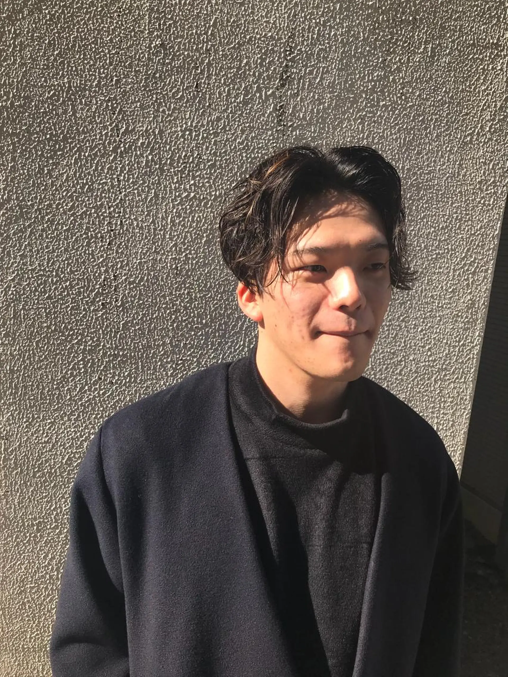 ショート パーマ メンズ カット Vir by browのヘアスタイル