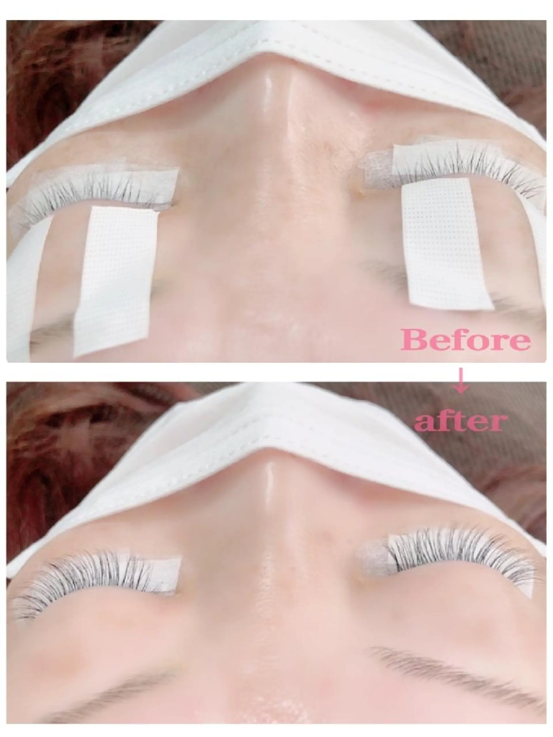 マツエク・マツパ 付け放題 バインドロック フラットラッシュ ナチュラル パリジェンヌラッシュリフト マツエク 吉岡 ゆうなのマツエク・マツパデザイン