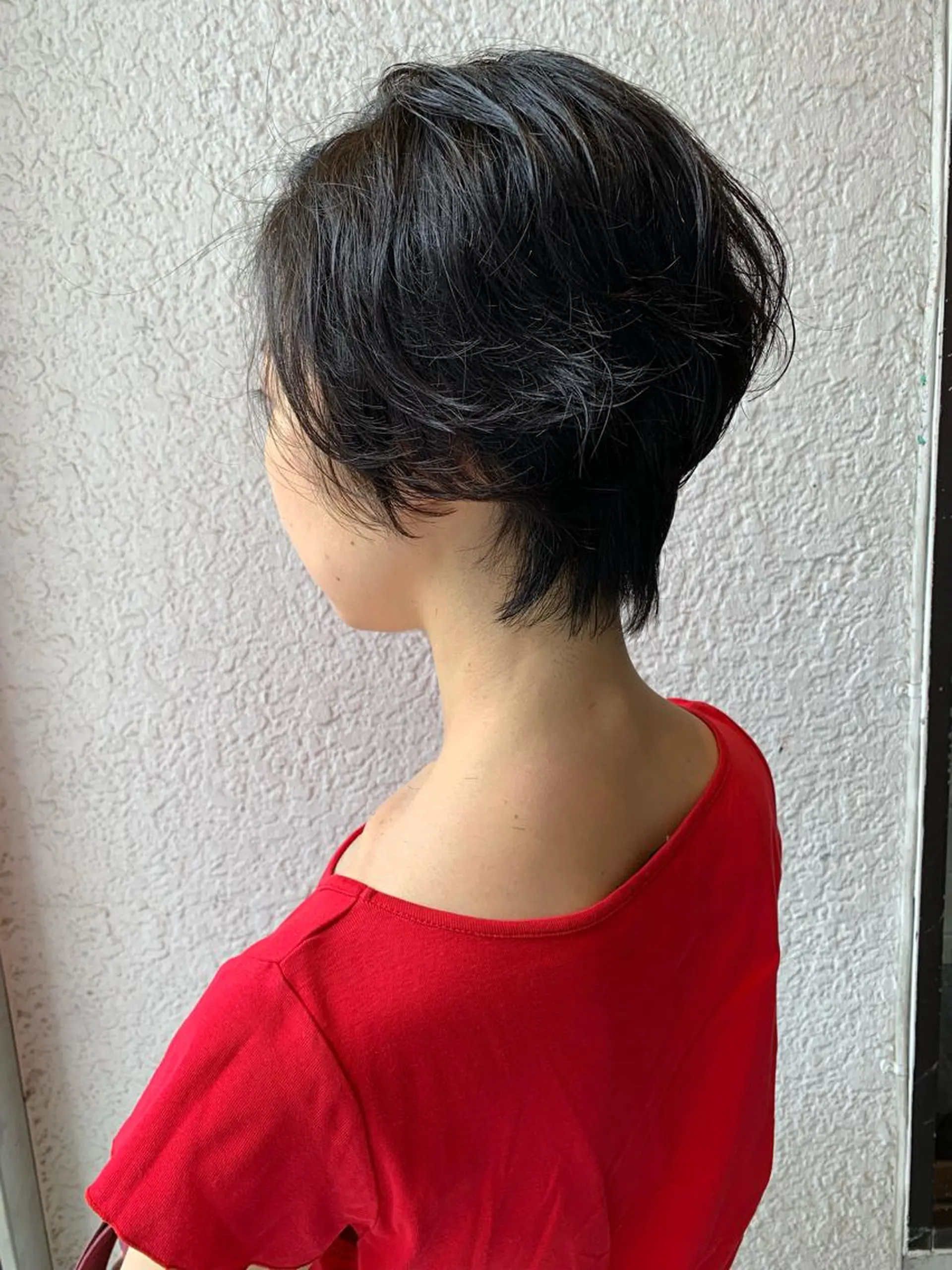 ショート パーマ 安達 俊亮のヘアスタイル
