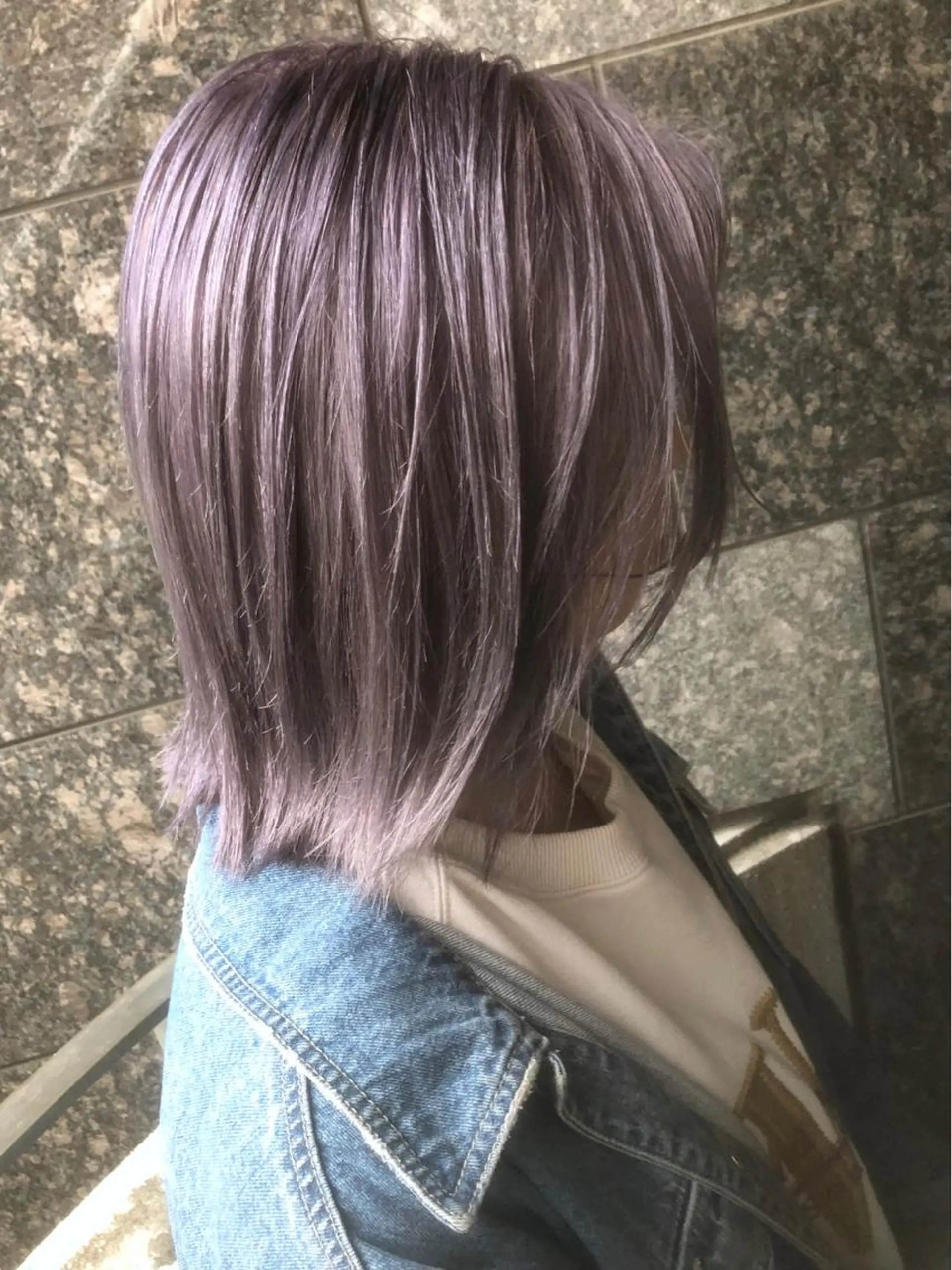 ミディアム カラーアンドケアリタ kitamuuuのヘアスタイル
