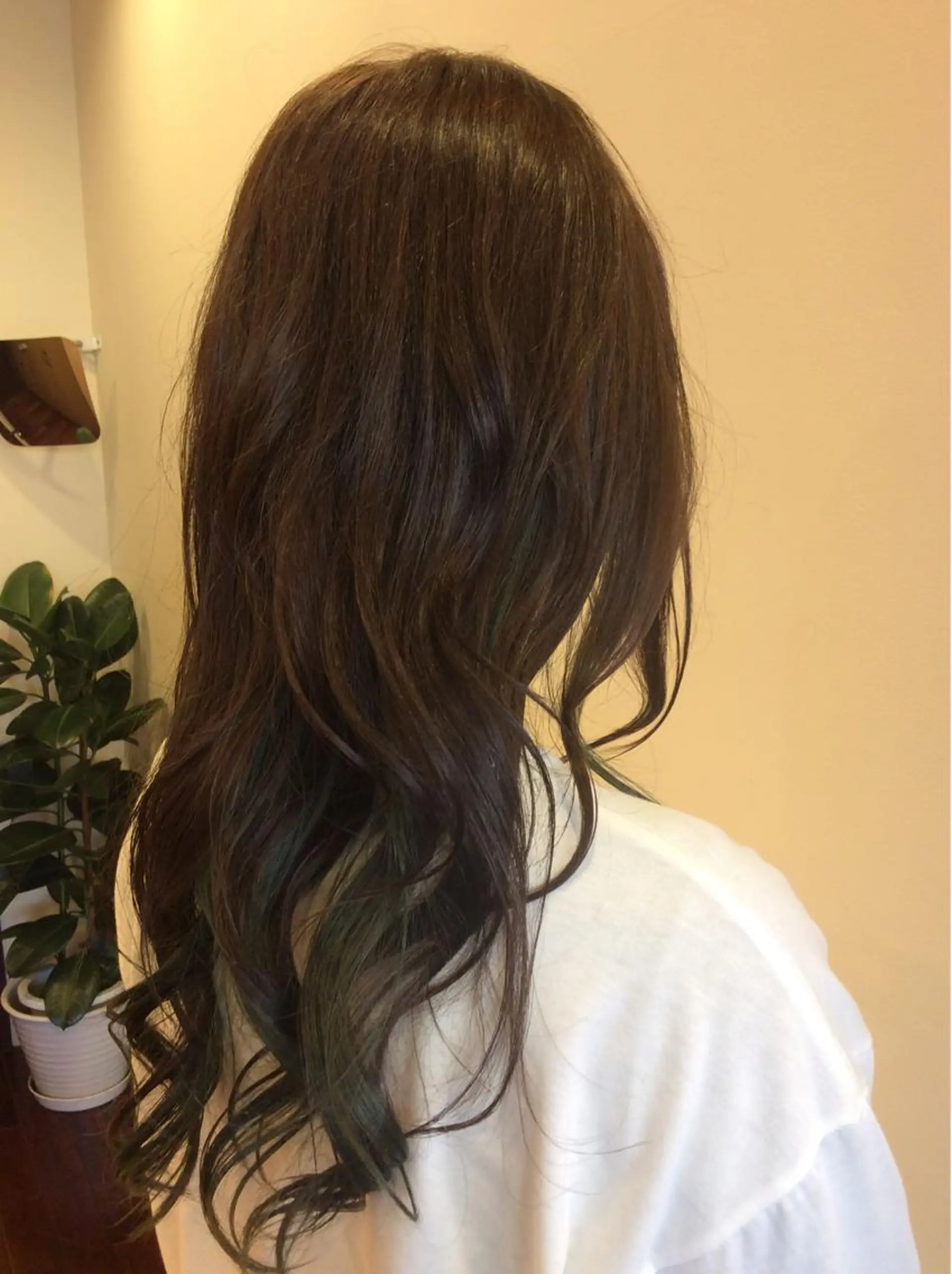 ロング 松井 竜輝のヘアスタイル