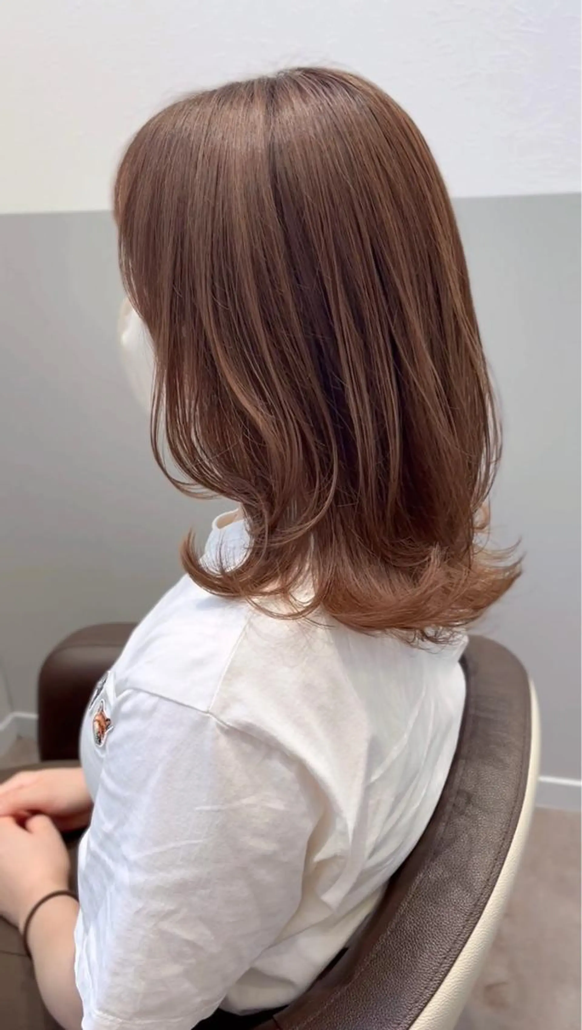 ミディアム カラー ベージュカラー ラベンダーカラー ラベンダーベージュ ボブ くびれヘア 似合わせ特化🌷 kasumiのヘアスタイル