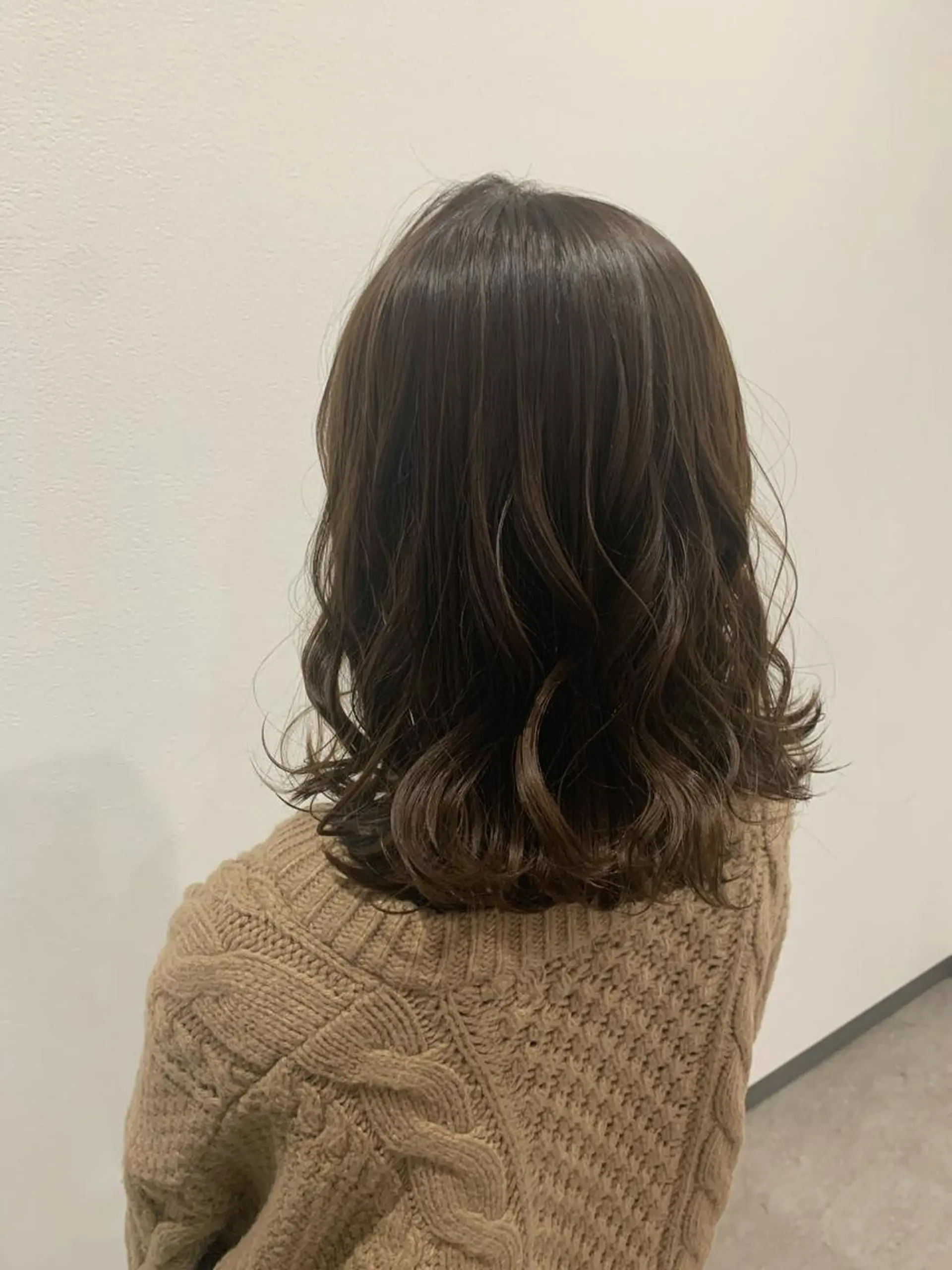 ミディアム カラー ブラウンカラー ヘアカラー ゆきな 5月から復帰のヘアスタイル
