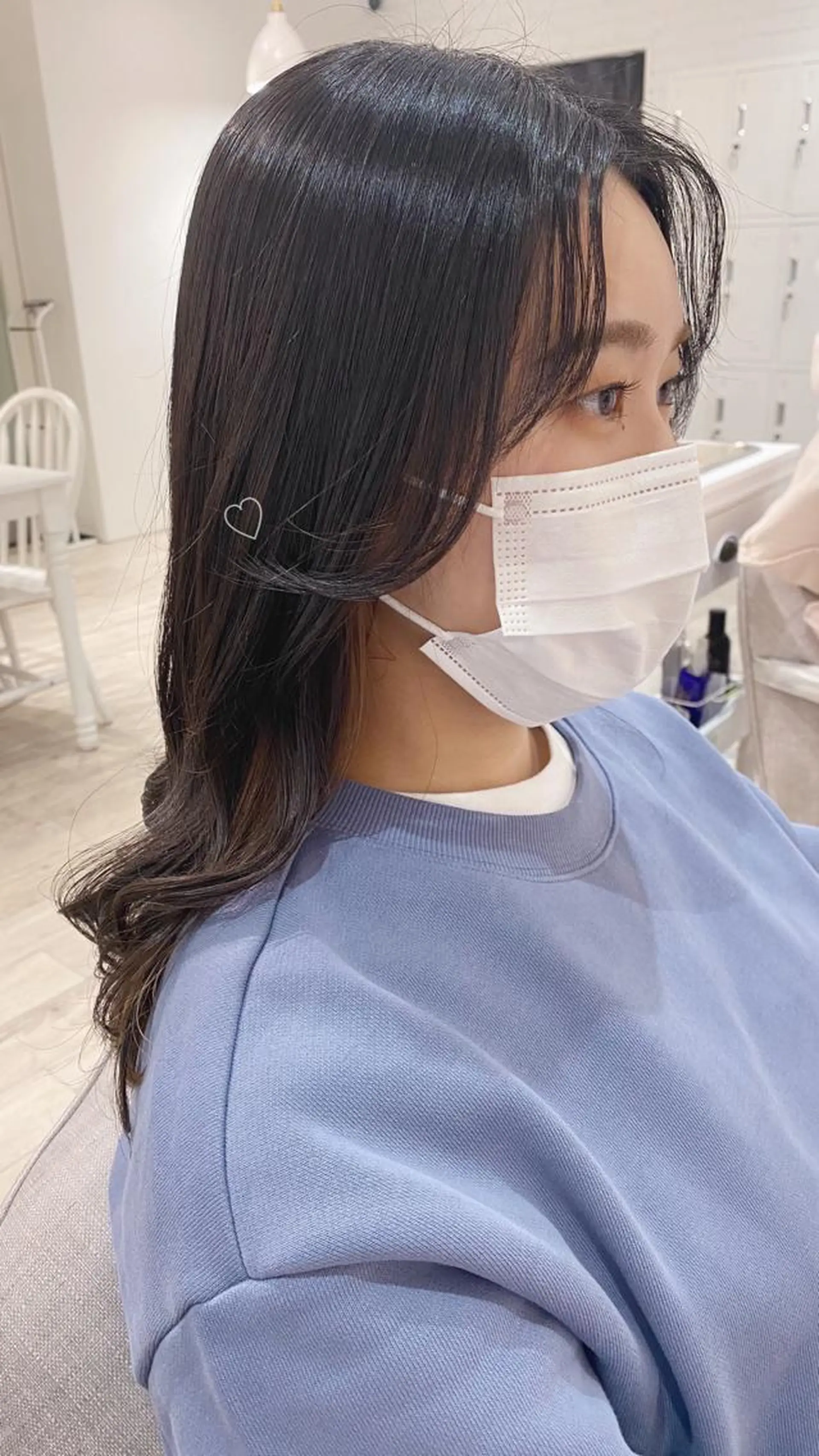 ロング ヘアアレンジ カット ハイトーンカラー 🩷NANAのヘアスタイル