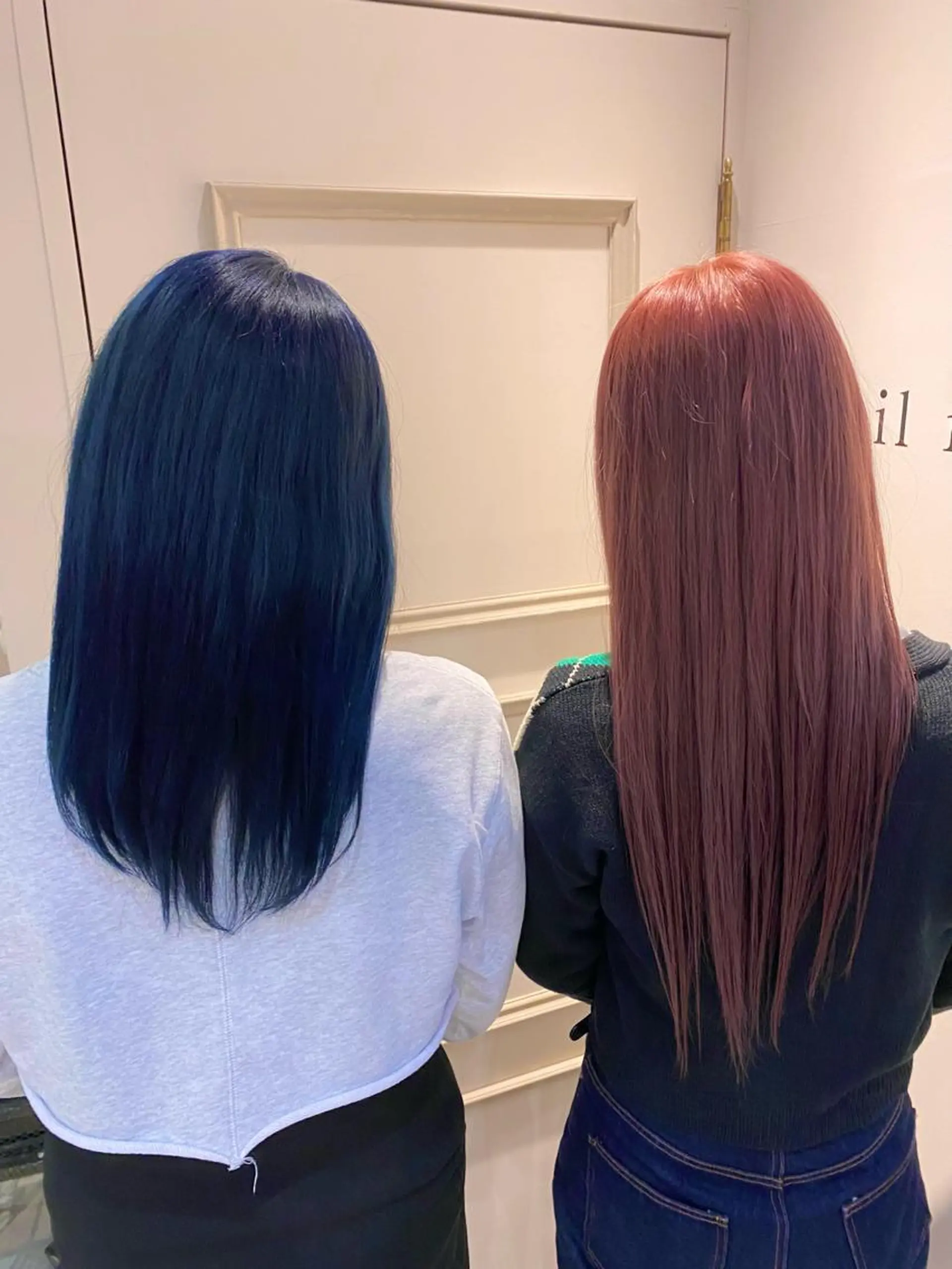 セミロング カラー ヘアカラー 川越 輝梨奈のヘアスタイル