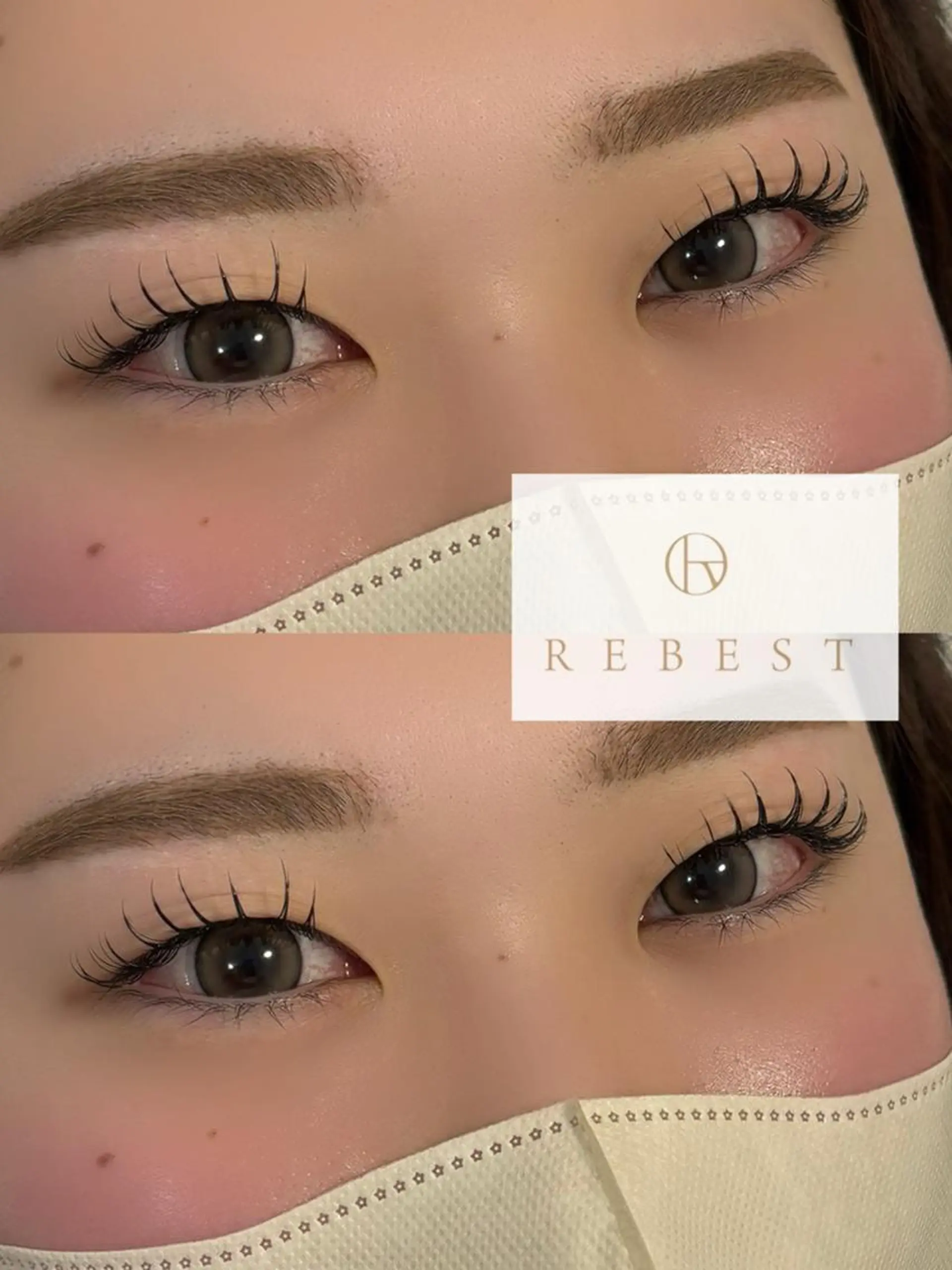 マツエク・マツパ ＲＥＢＥＳＴ ｅｙｅｌａｓｈのマツエク・マツパデザイン
