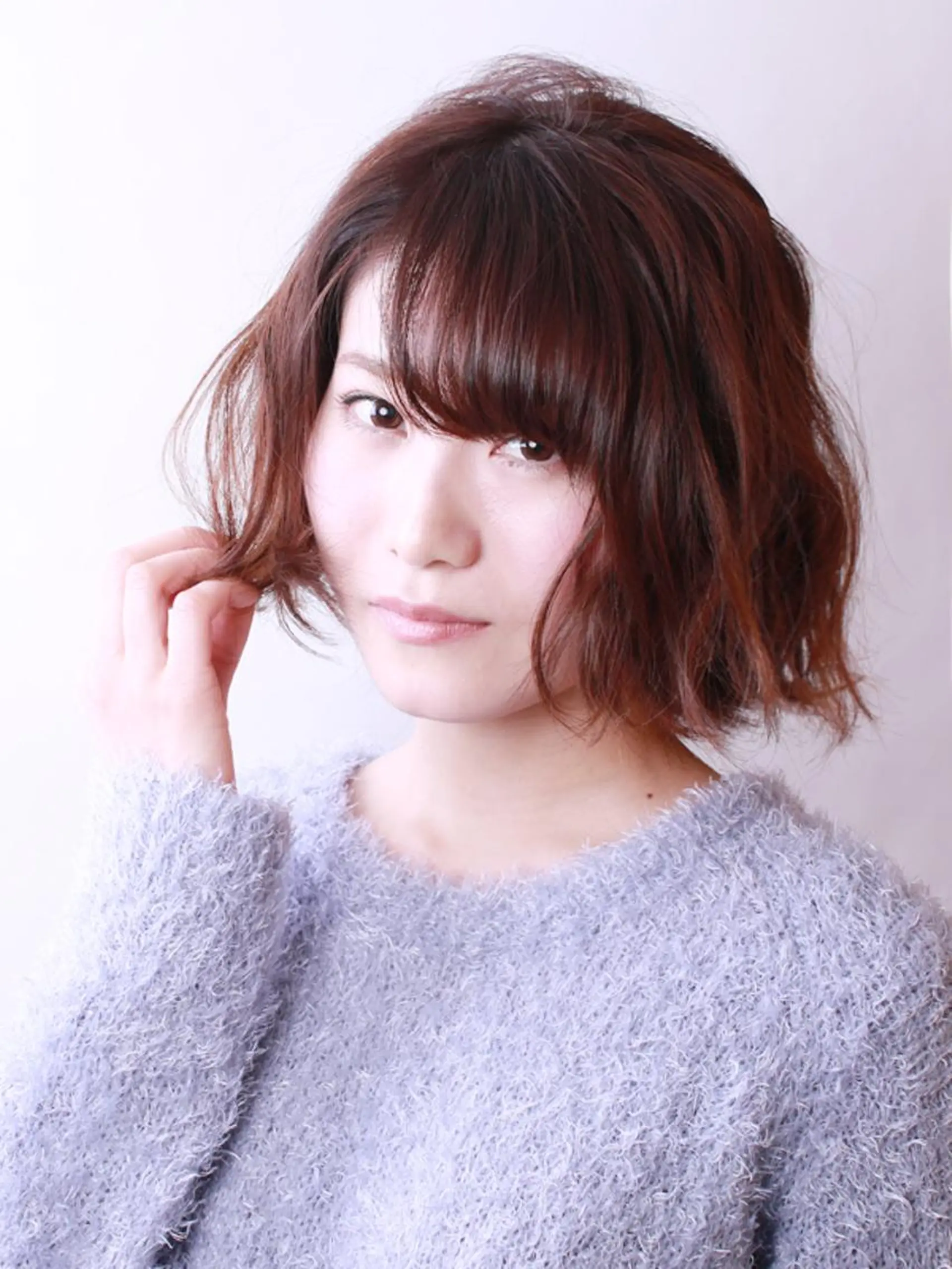 ショート カラー ボブ 外ハネヘア 髪質改善/練馬/ ASUKAのヘアスタイル