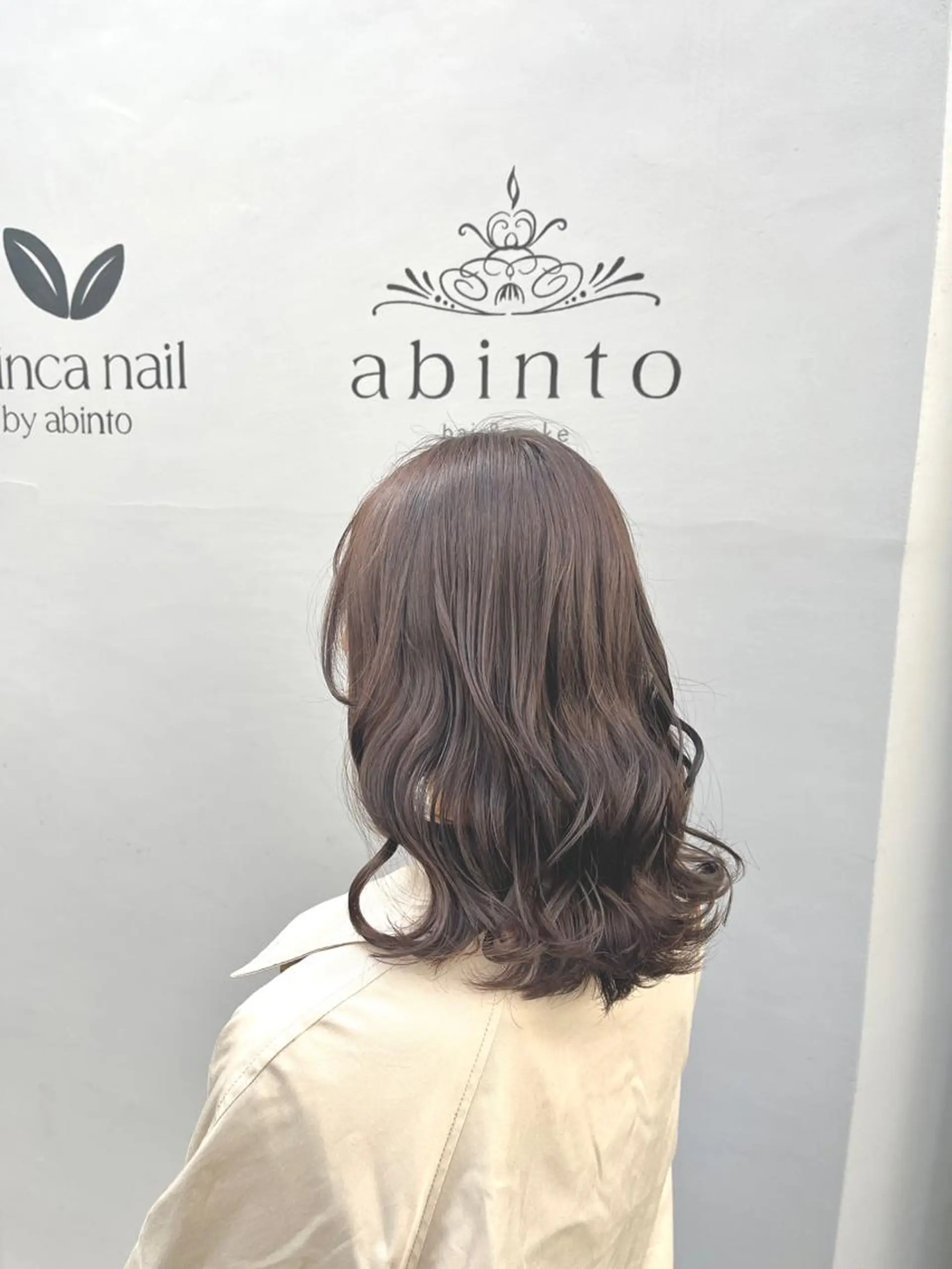 ミディアム カット ヘアカラー ツヤカラー🫧Sae ネイルモデル募集中のヘアスタイル