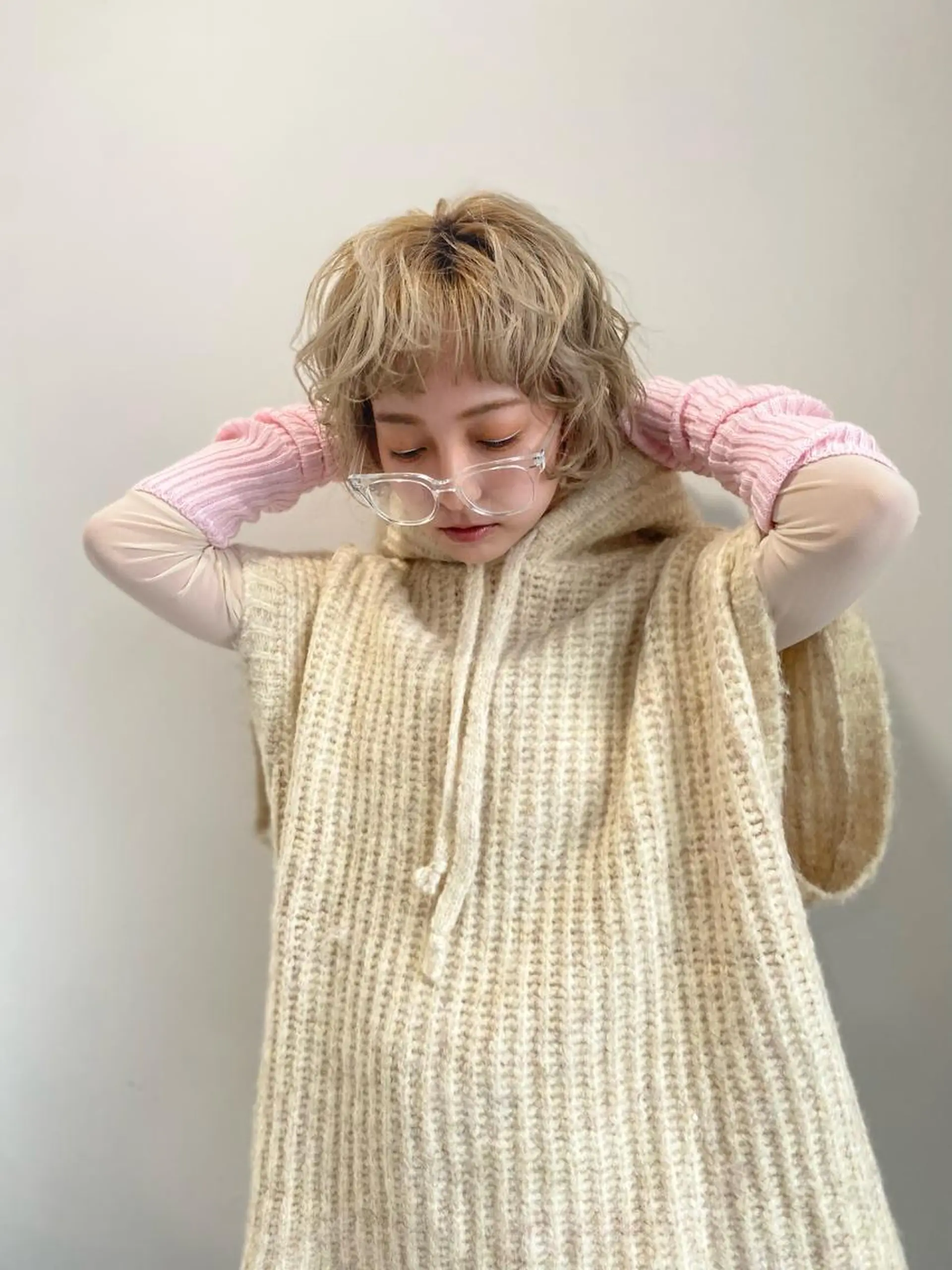 ショート カラー 透明感カラー/西梅田 / nagisa🦋のヘアスタイル