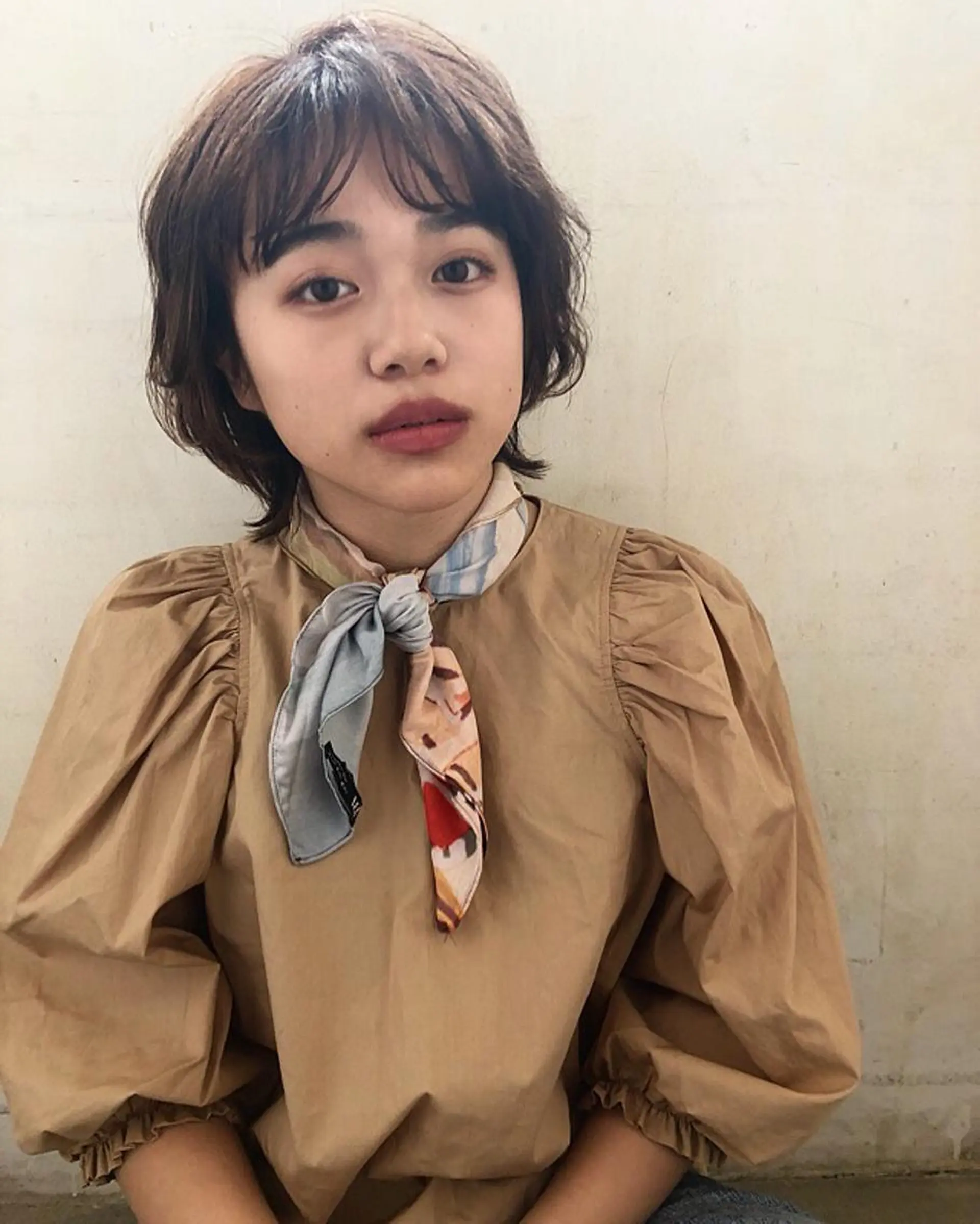 ショート カラー ショートヘア emme エミィ/立川のヘアスタイル