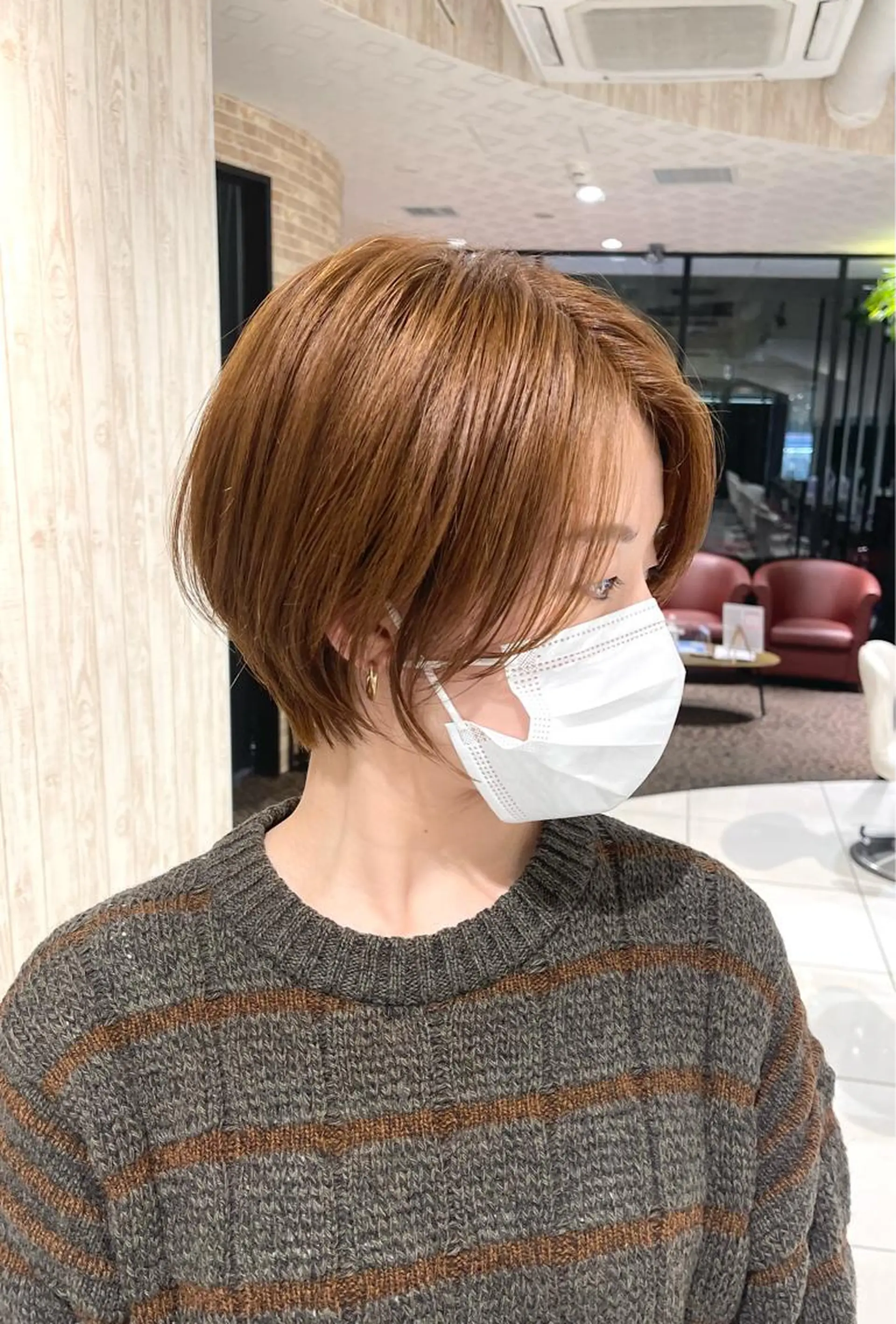 ショート ショートボブ ハンサムショート 丸みショート ボブ ショートヘア 荻窪/ショートヘア✨ ショートボブ長松大哉のヘアスタイル