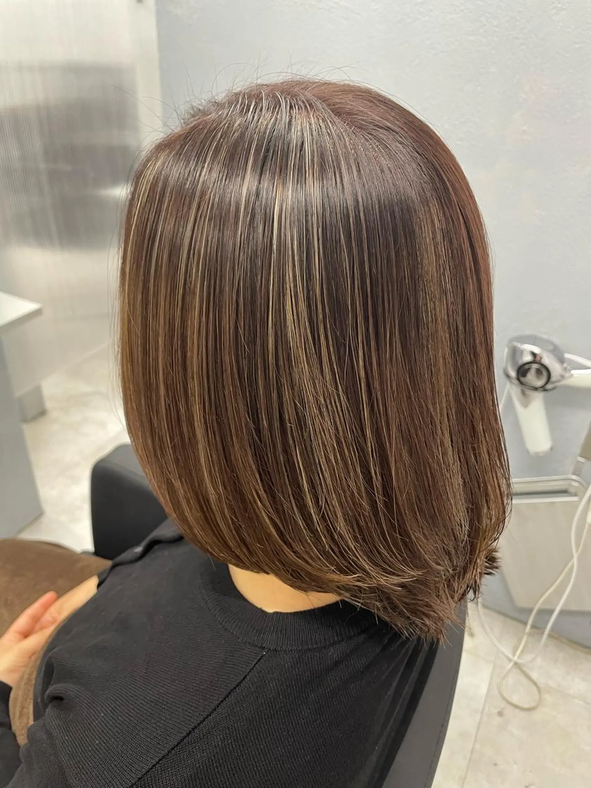 カラー 透明感♡くすみカラー shiori/小岩のヘアスタイル