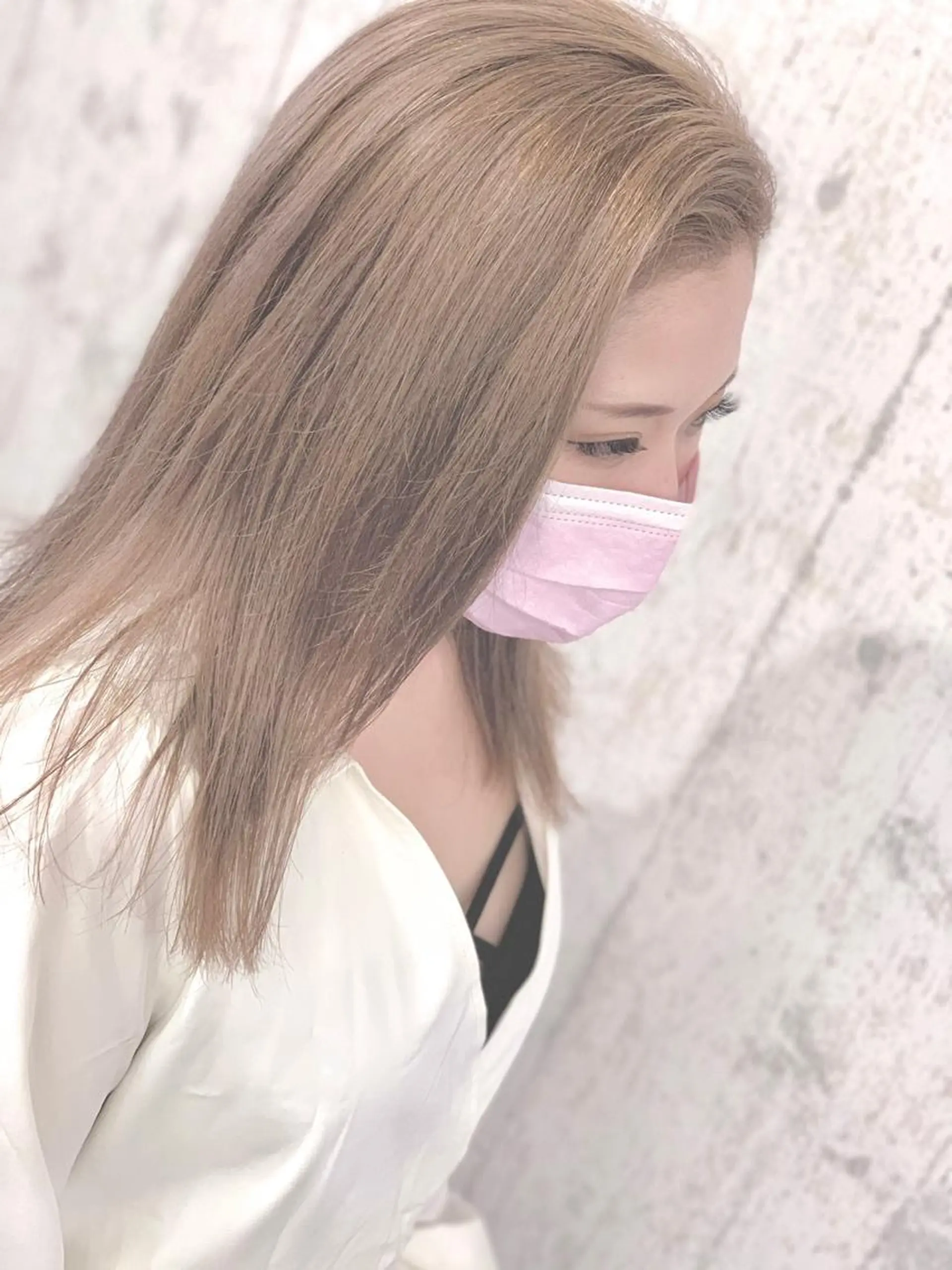 ミディアム 縮毛矯正 縮毛矯正 トリートメント ブリーチ毛に縮毛矯正 ✨カラー✨山田 正幸のヘアスタイル