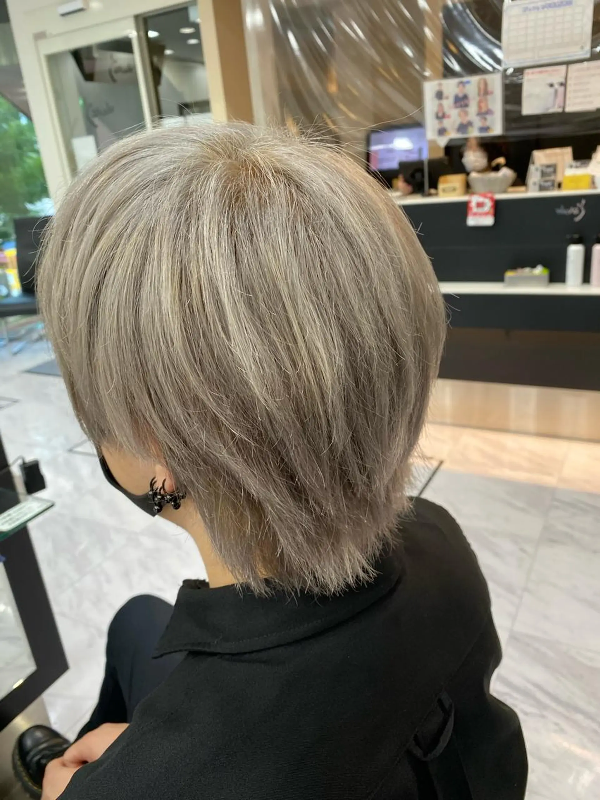 カラー メンズ Luce 杉本のヘアスタイル
