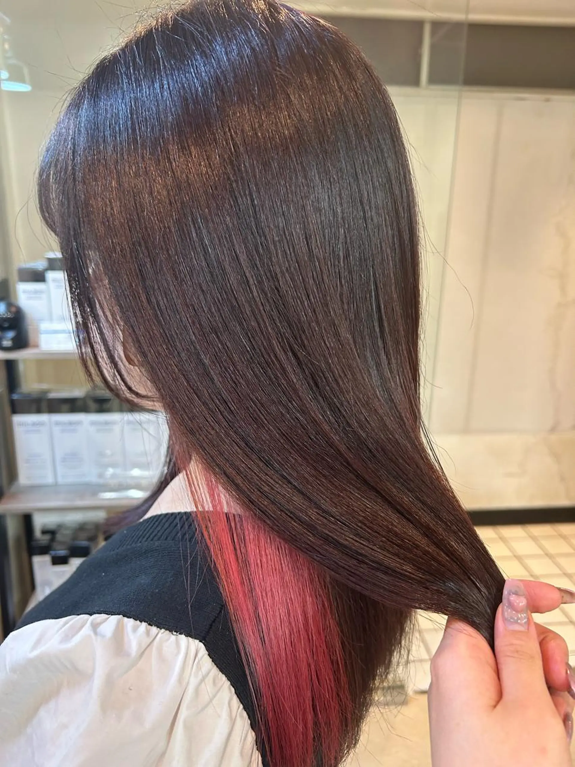 ミディアム ヘアカラー belle / Honoka🧁のヘアスタイル