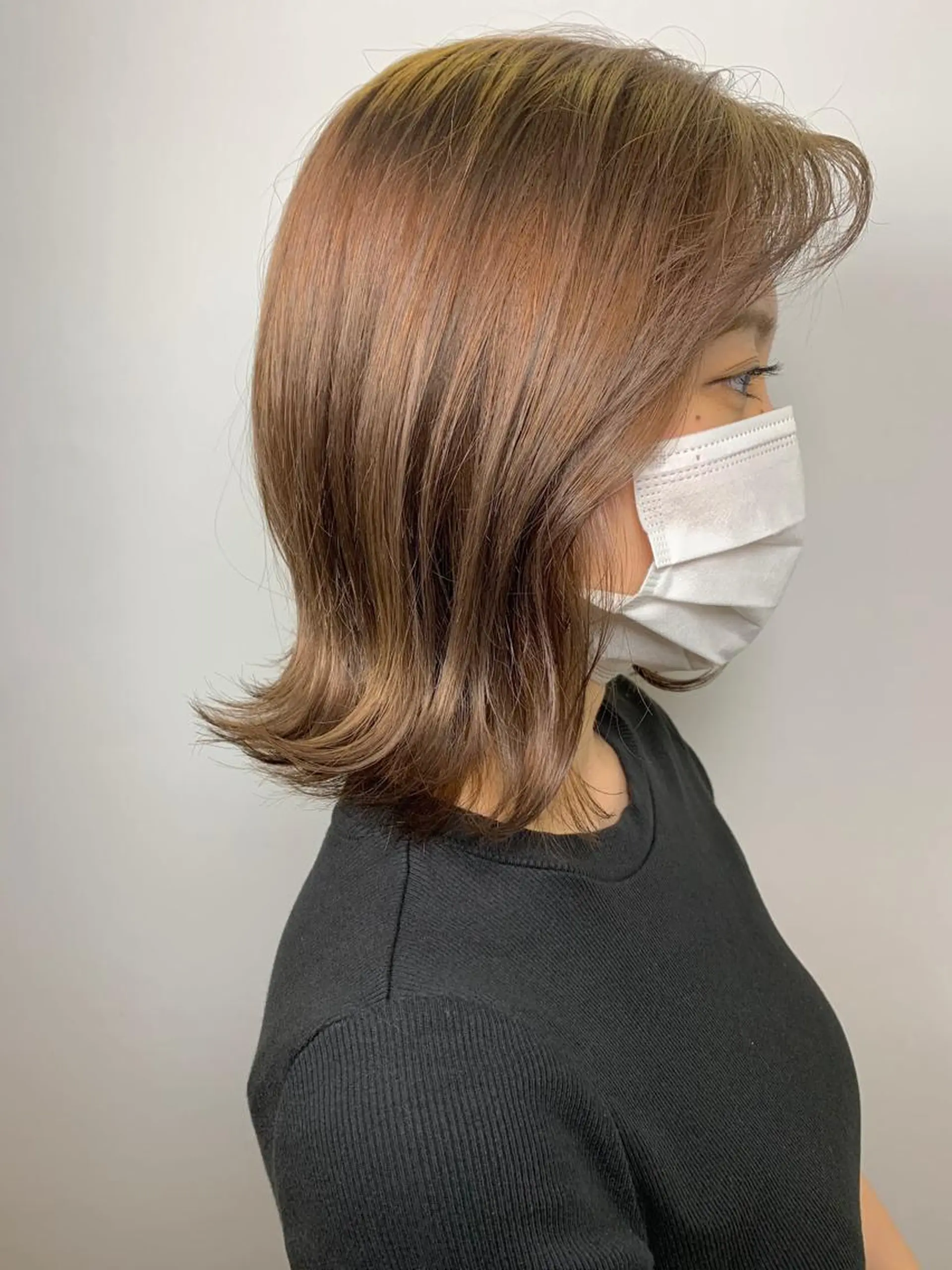 ミディアム カラー ベージュカラー カット ヘアカラー トリートメント tension 【テンション】のヘアスタイル