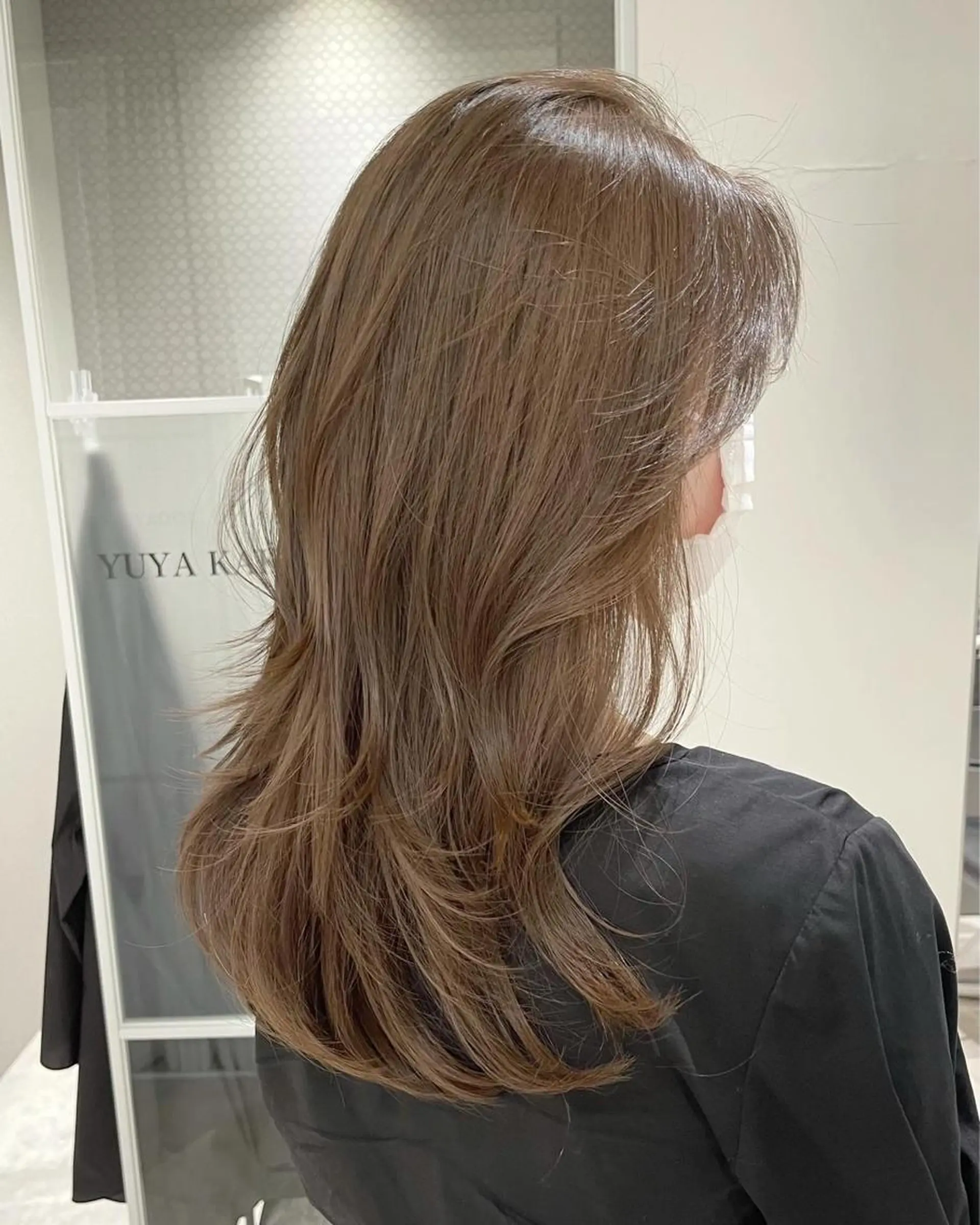セミロング 開發 智也のヘアスタイル