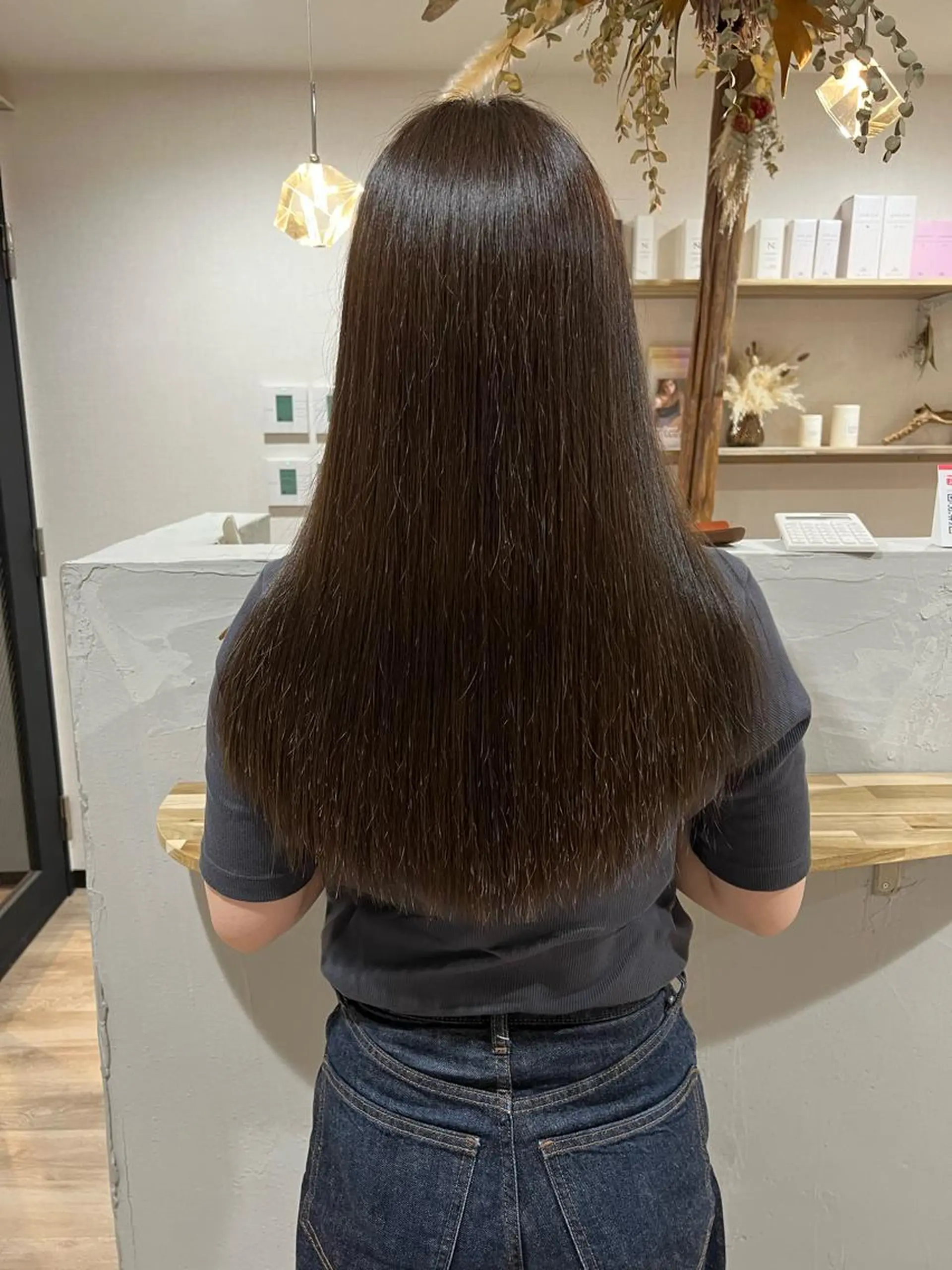ショート カラー アッシュ ブルーカラー カット ヘアカラー トリートメント 🌱小顔魅せショート 髪質改善カラー/泉綺のヘアスタイル