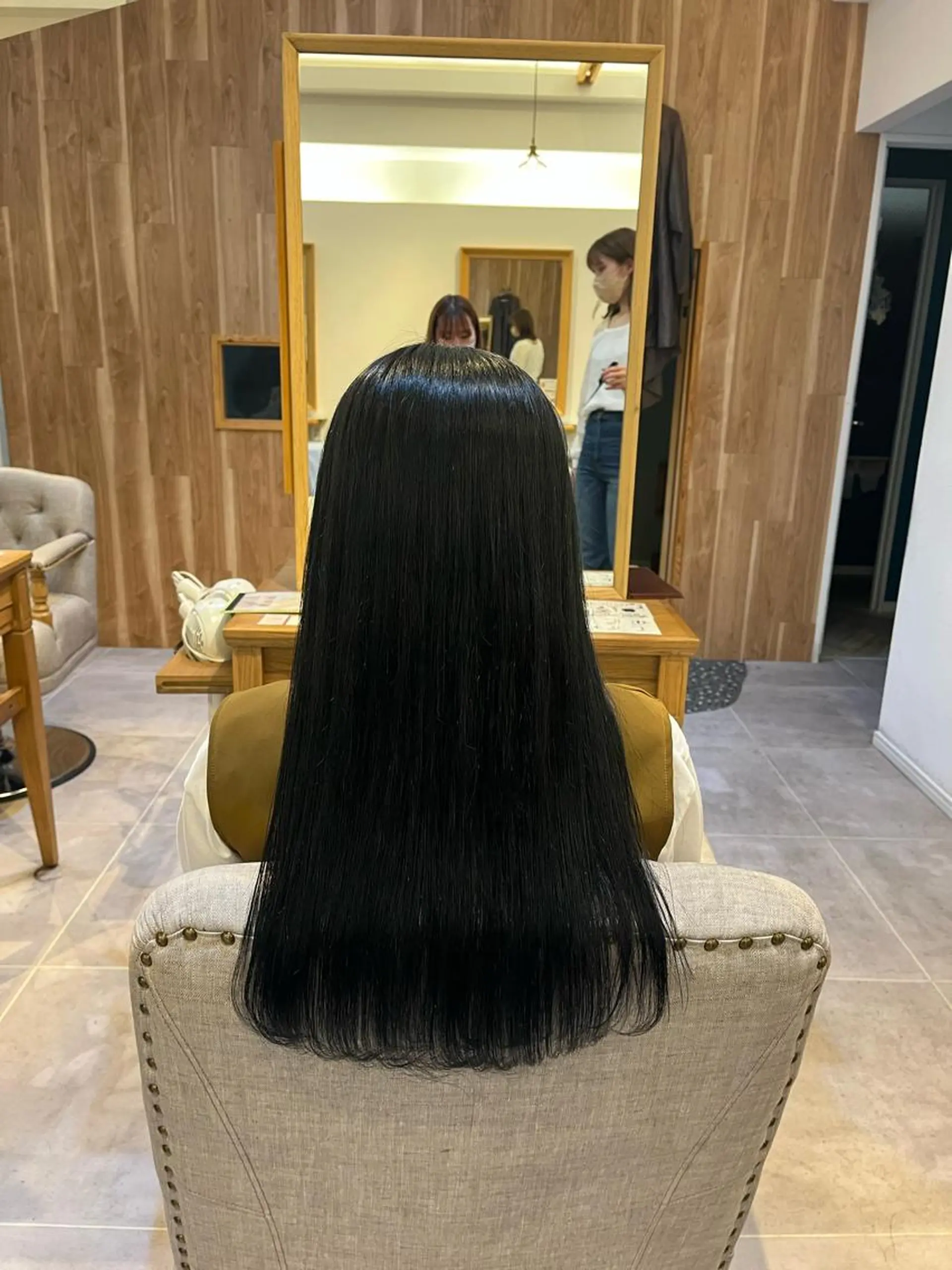 ロング カラー ete カイエダのヘアスタイル