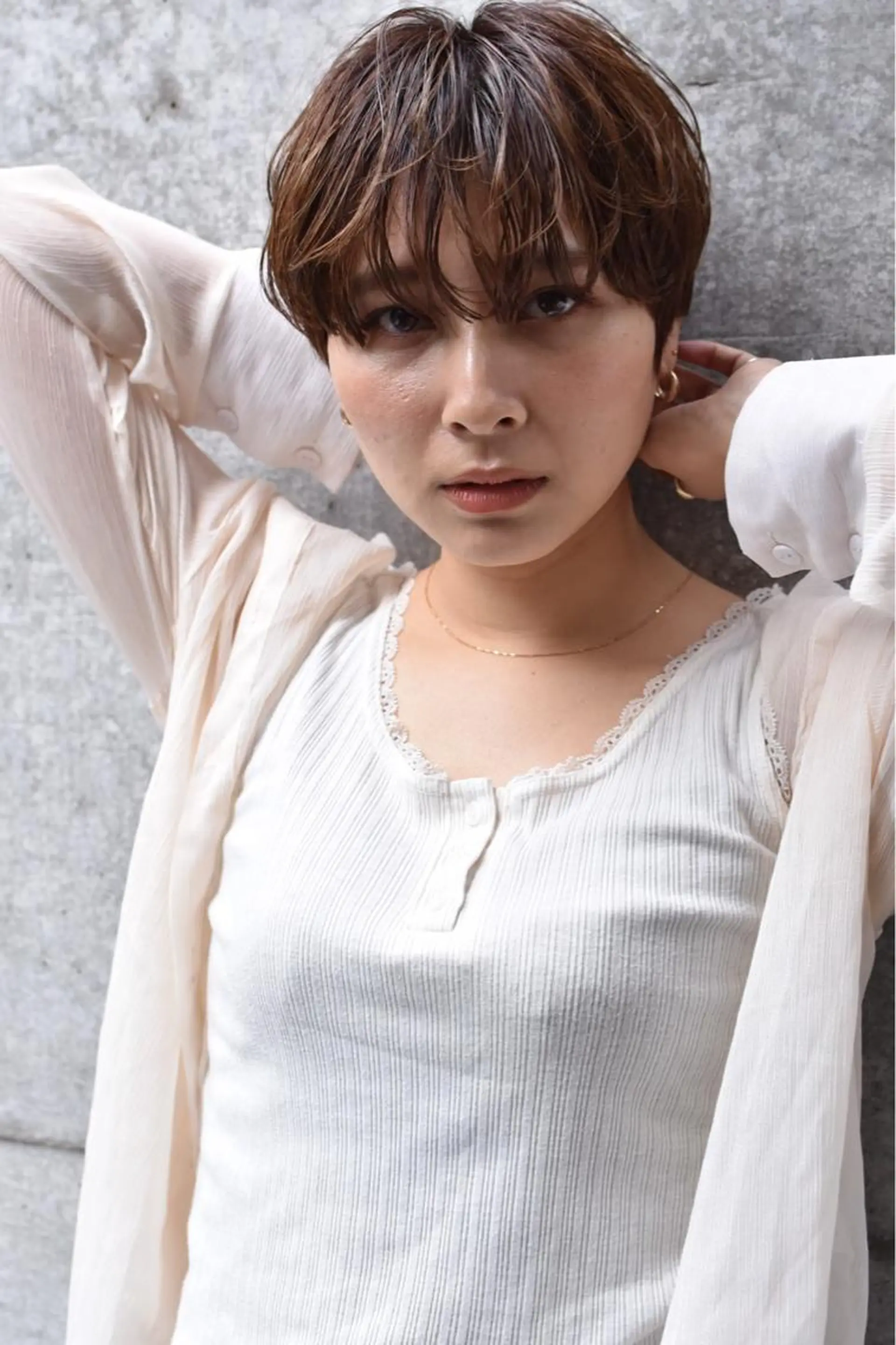 ショート メンズ特化美容師 ハスイルイのヘアスタイル