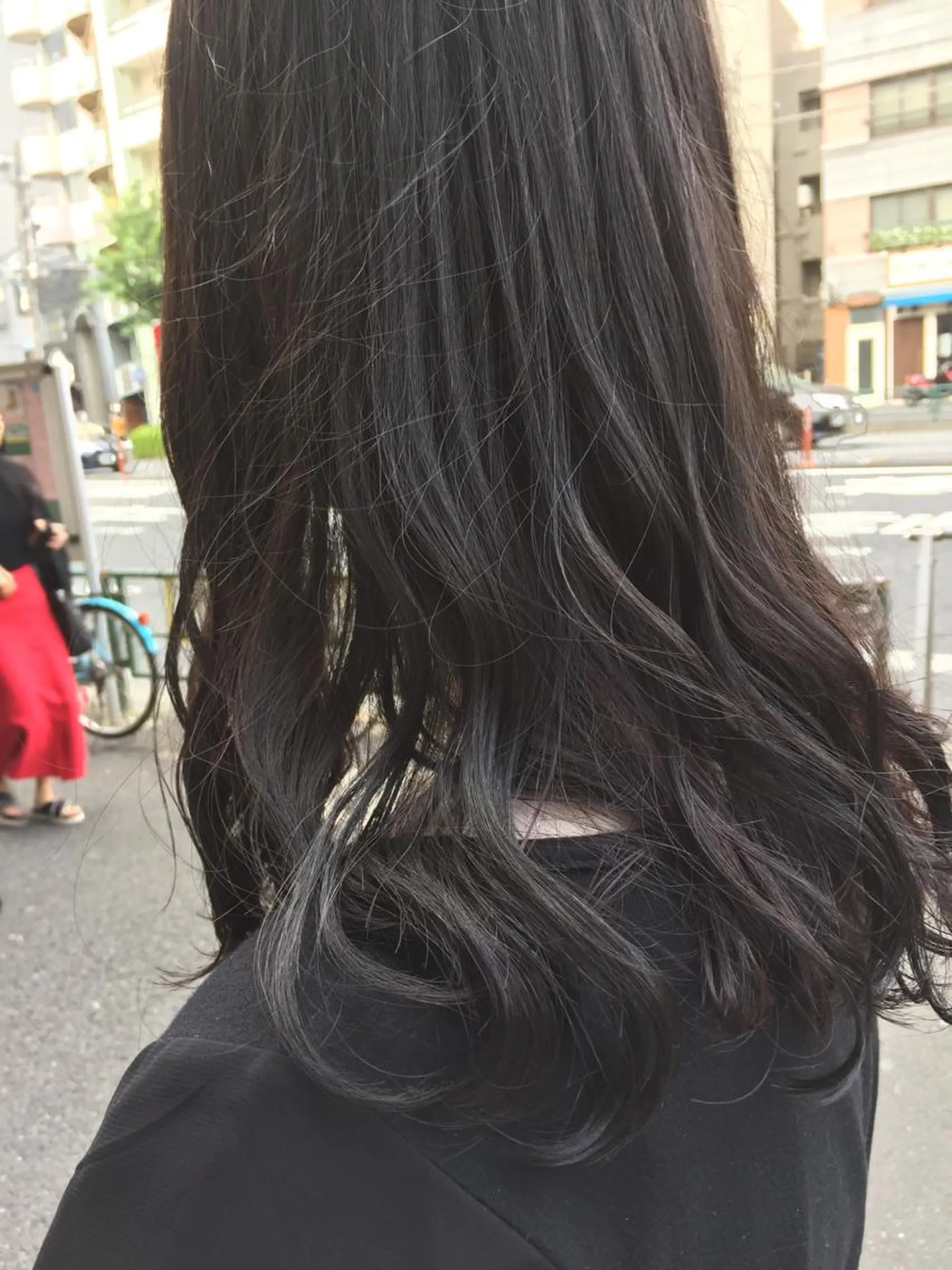 セミロング カラー 💘透明感カラー💘 沖本 将宏のヘアスタイル