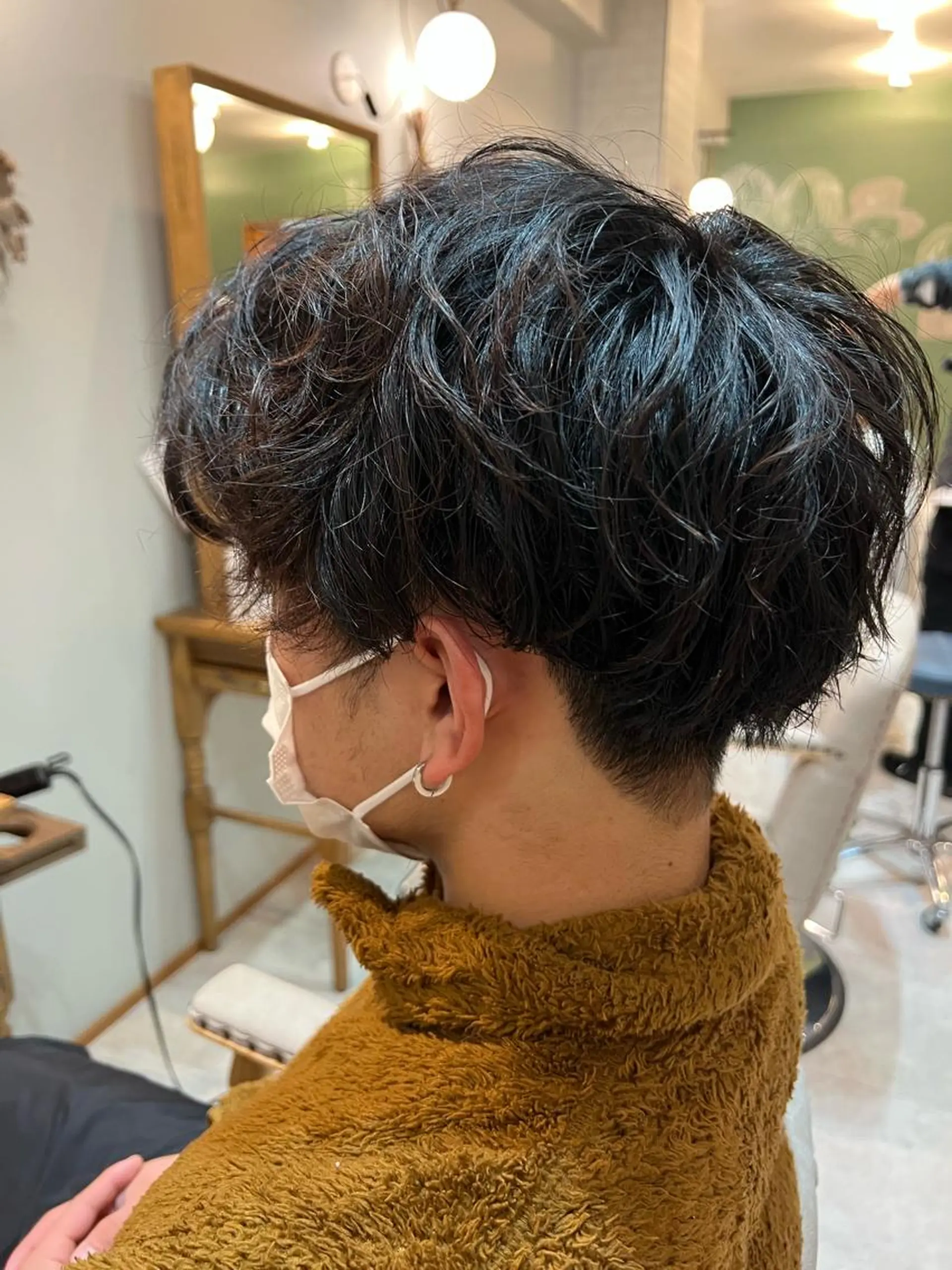 パーマ ぱつボブ/ ショート/YUKIのヘアスタイル