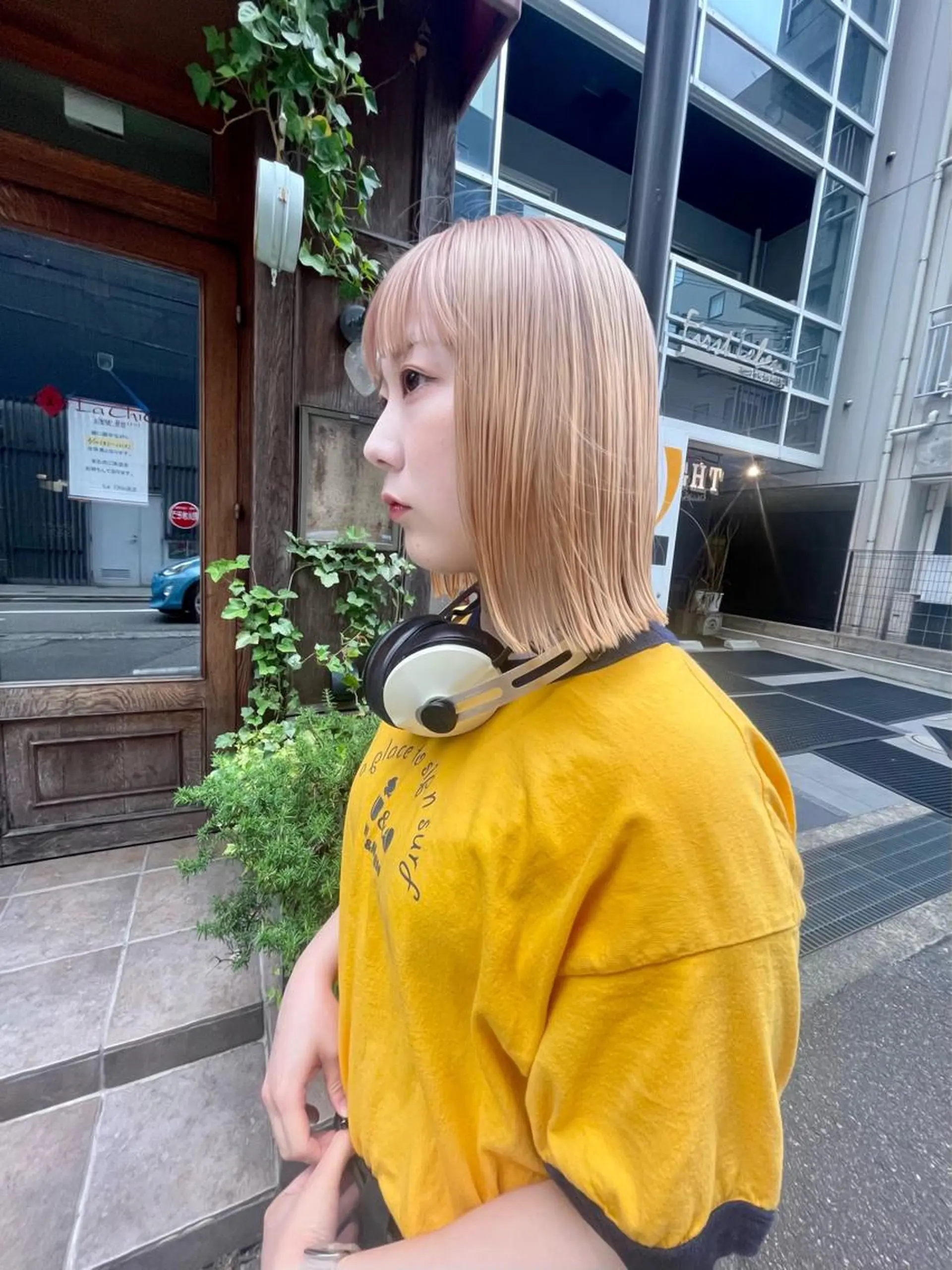 ミディアム EIGHT 野々市 イトウミサキのヘアスタイル