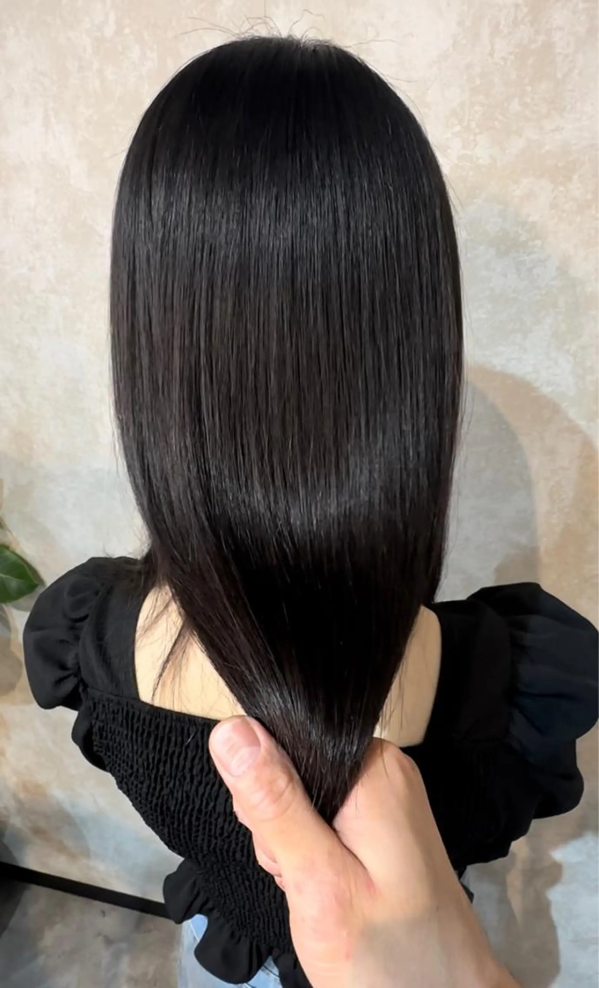 ロング 縮毛矯正 トリートメント 酸性ストレート トリートメント 髪質改善/縮毛矯正 /naokiのヘアスタイル