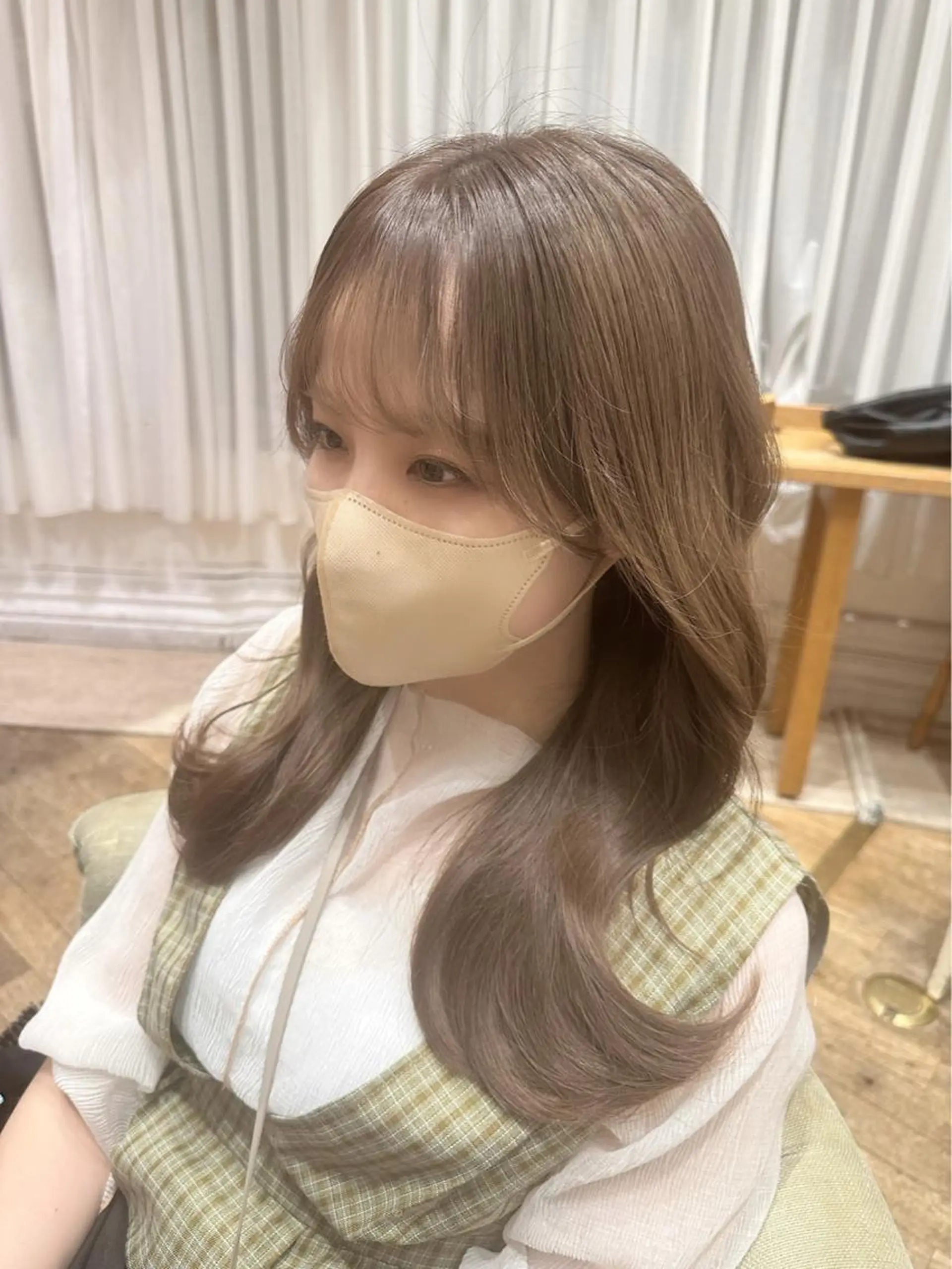 セミロング 銀座副店長/レイヤー /髪質改善/田島のヘアスタイル