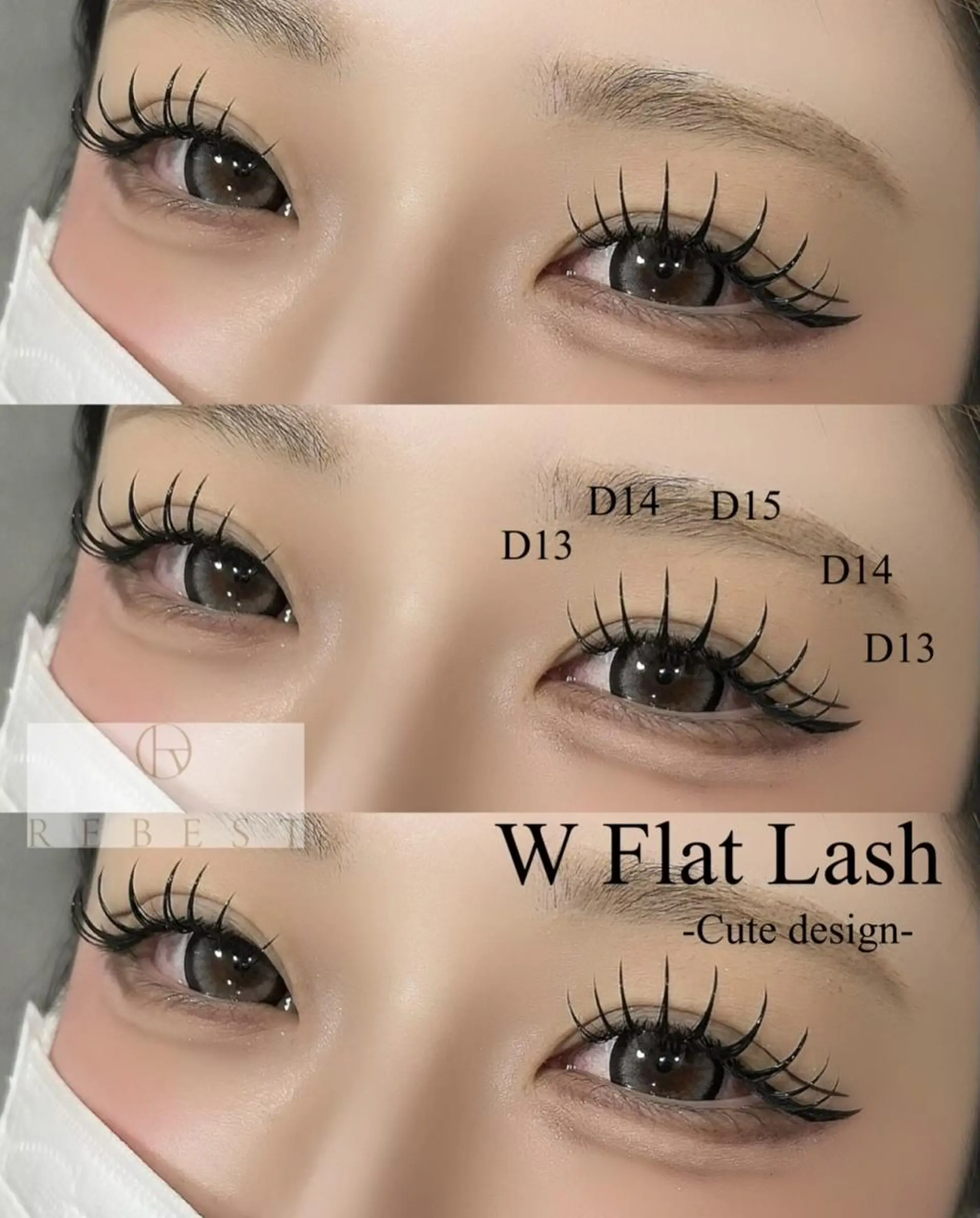 マツエク・マツパ 👁️京橋eye REBESTのマツエク・マツパデザイン