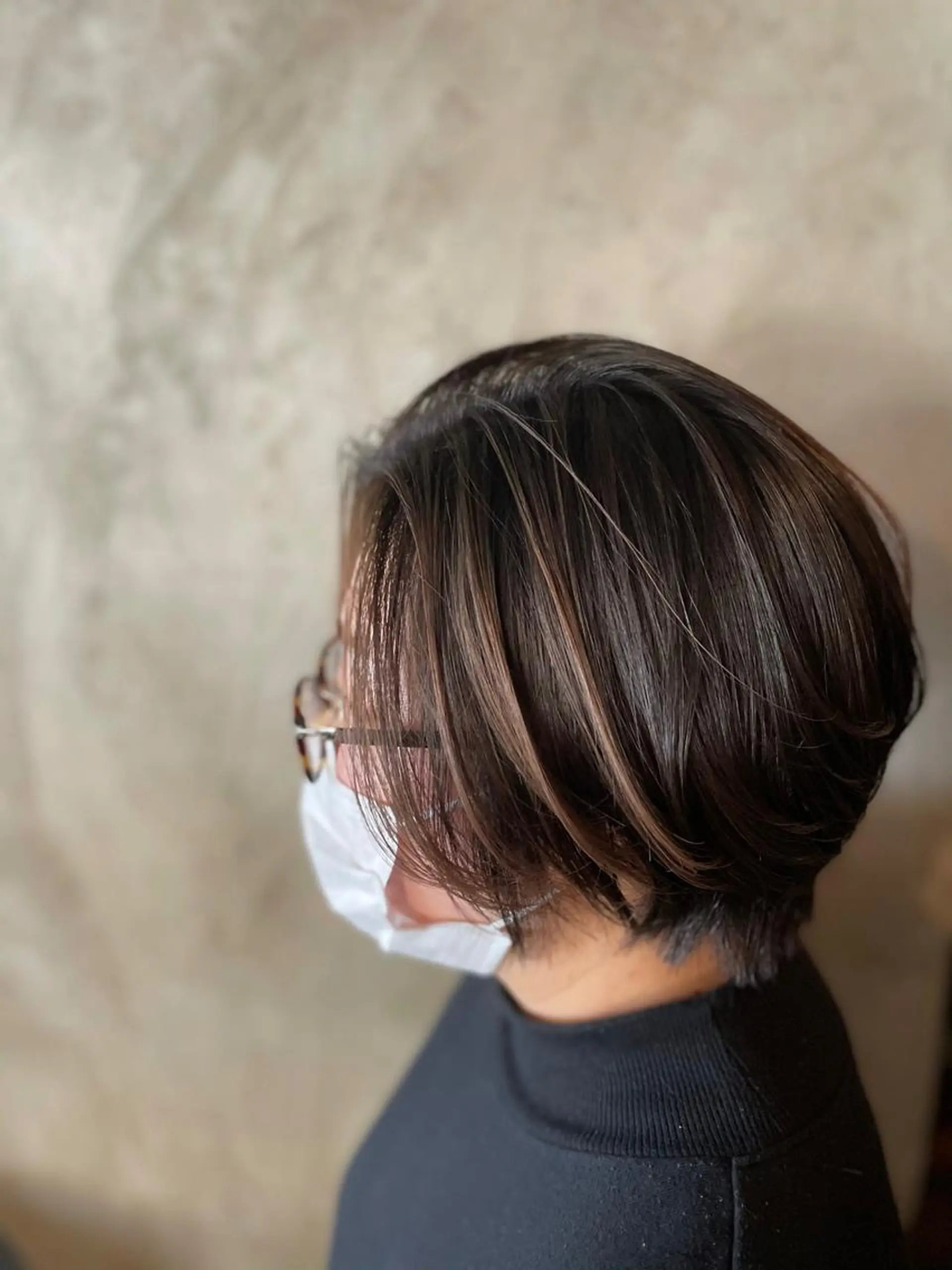 ショート カラー ブリーチ ケアブリーチ ハイライトカラー メッシュ ハイライト sweetroom茅ヶ崎南口店所属・∮フェードスタイル∮ 加藤嘉陛のヘアスタイル