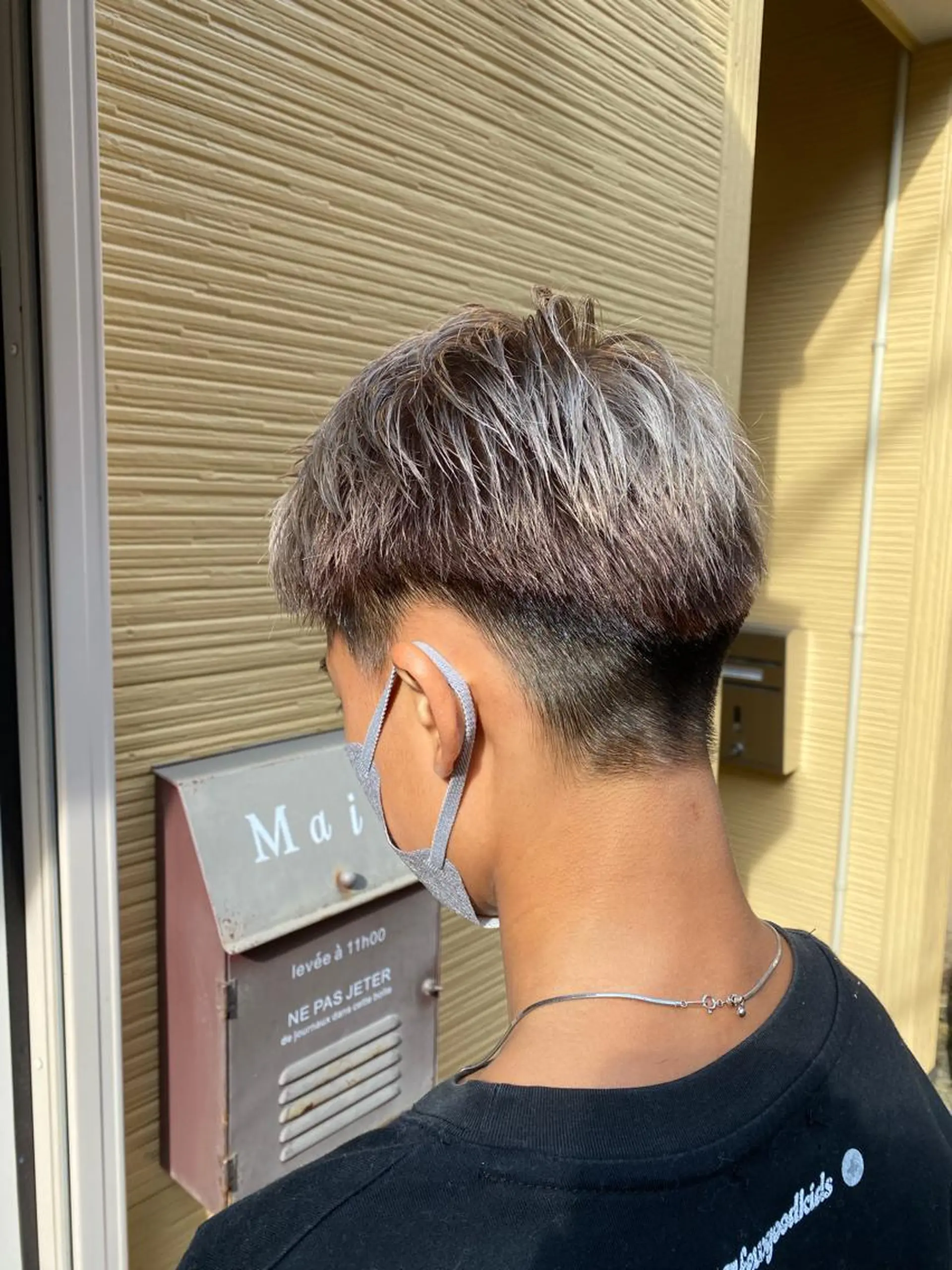 ショート カラー メンズ メンズブリーチ ブリーチ ダブルカラー カット ヘアカラー トリートメント ショート、メンズ 一日1名限定枠⚡️のヘアスタイル