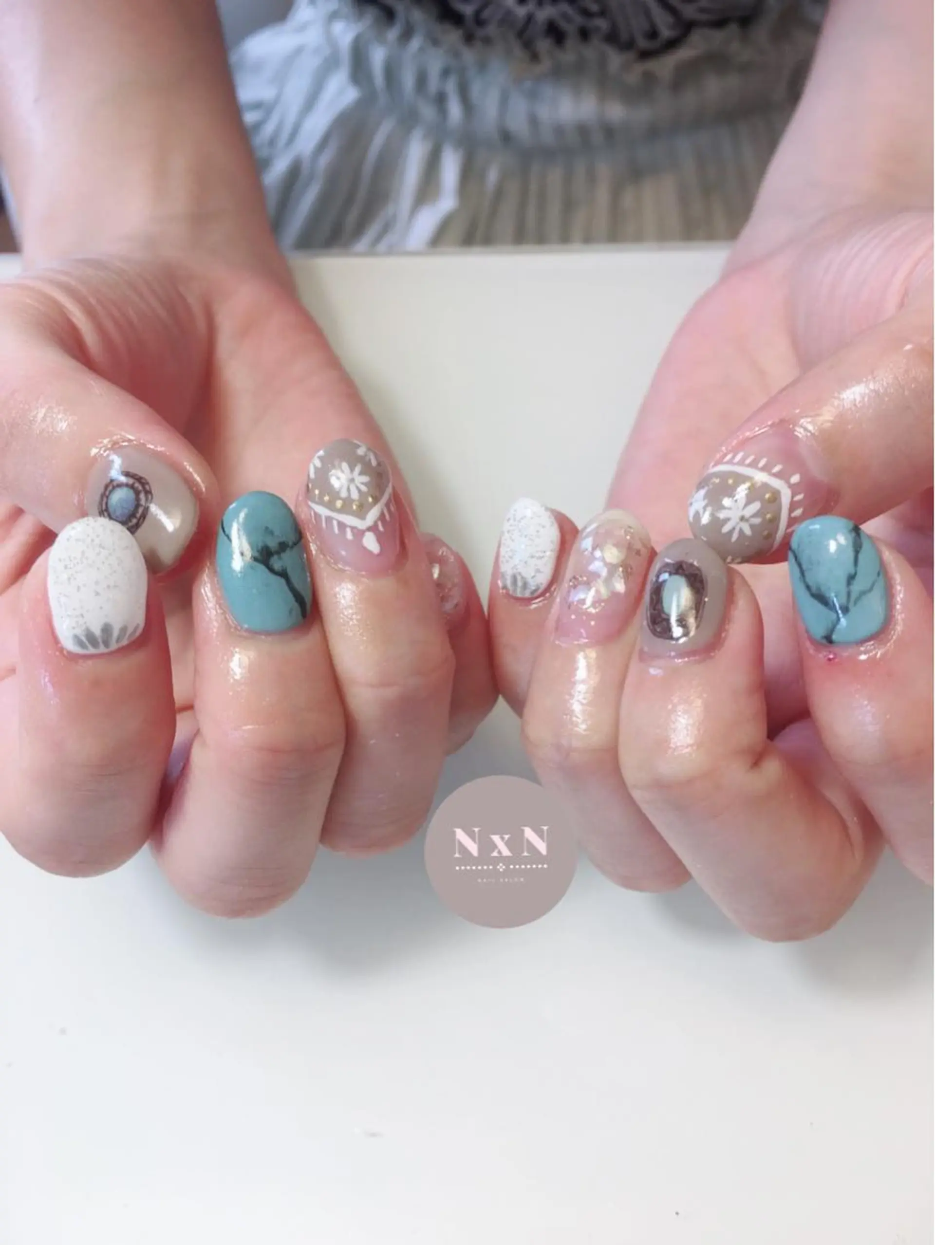 ネイル ハンドネイル nail salon N×Nのネイルデザイン
