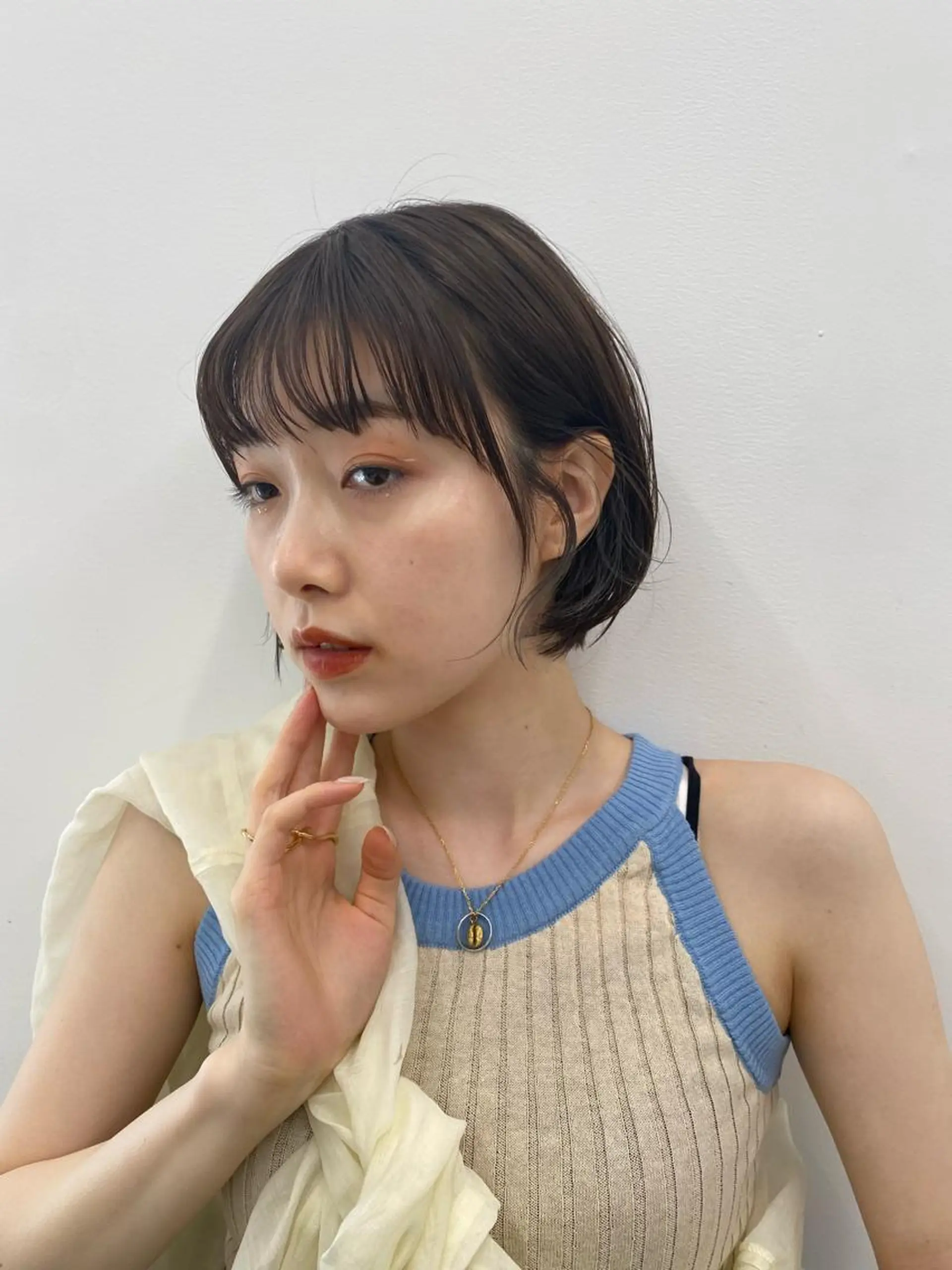 ショート カラー ショートボブ ボブ ショートヘア Lomalia 🤍🫧/makoのヘアスタイル