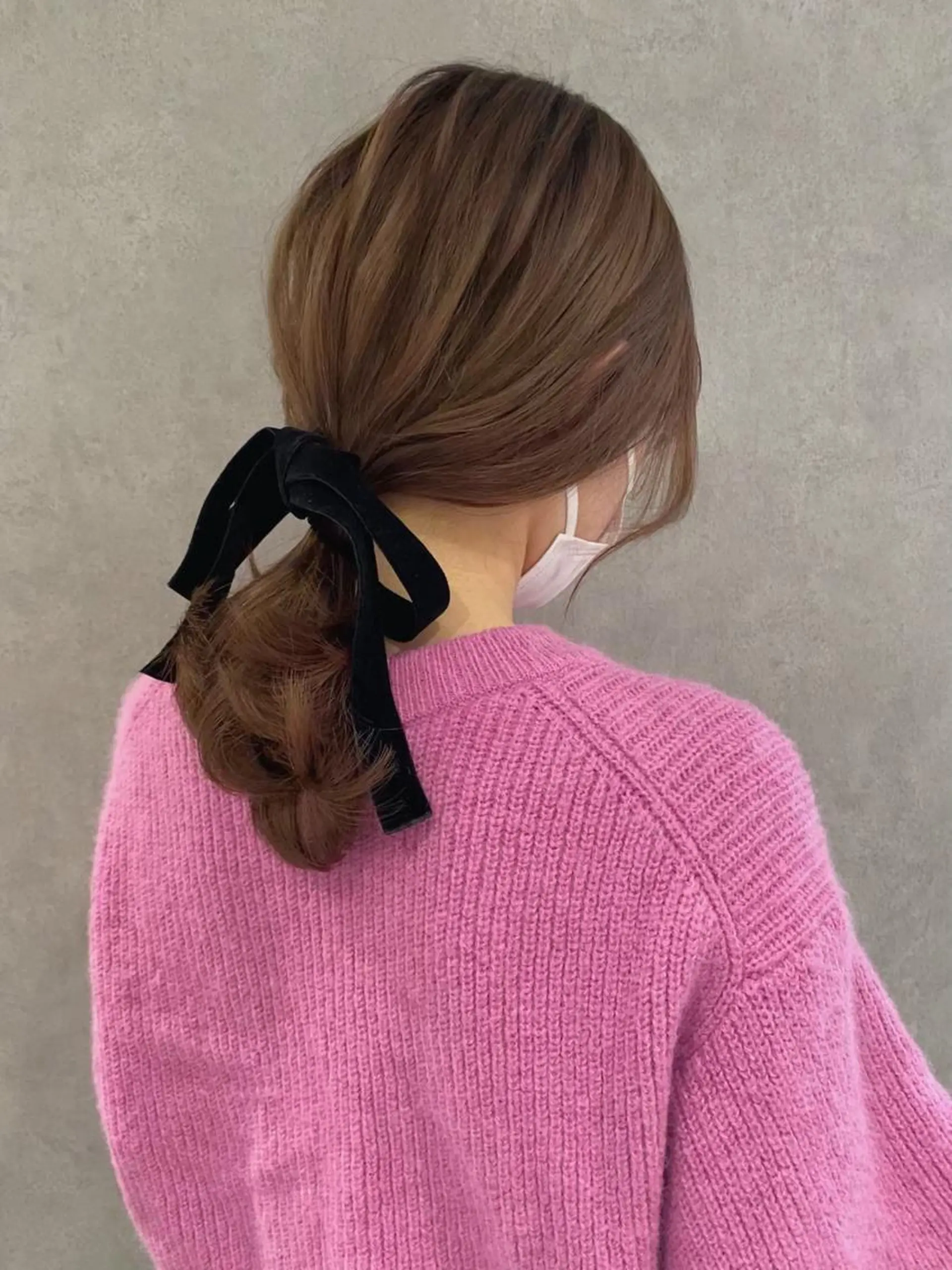 セミロング カラー ヘアアレンジ 🧡梅田ハイトーン カラー🧡runaのヘアスタイル