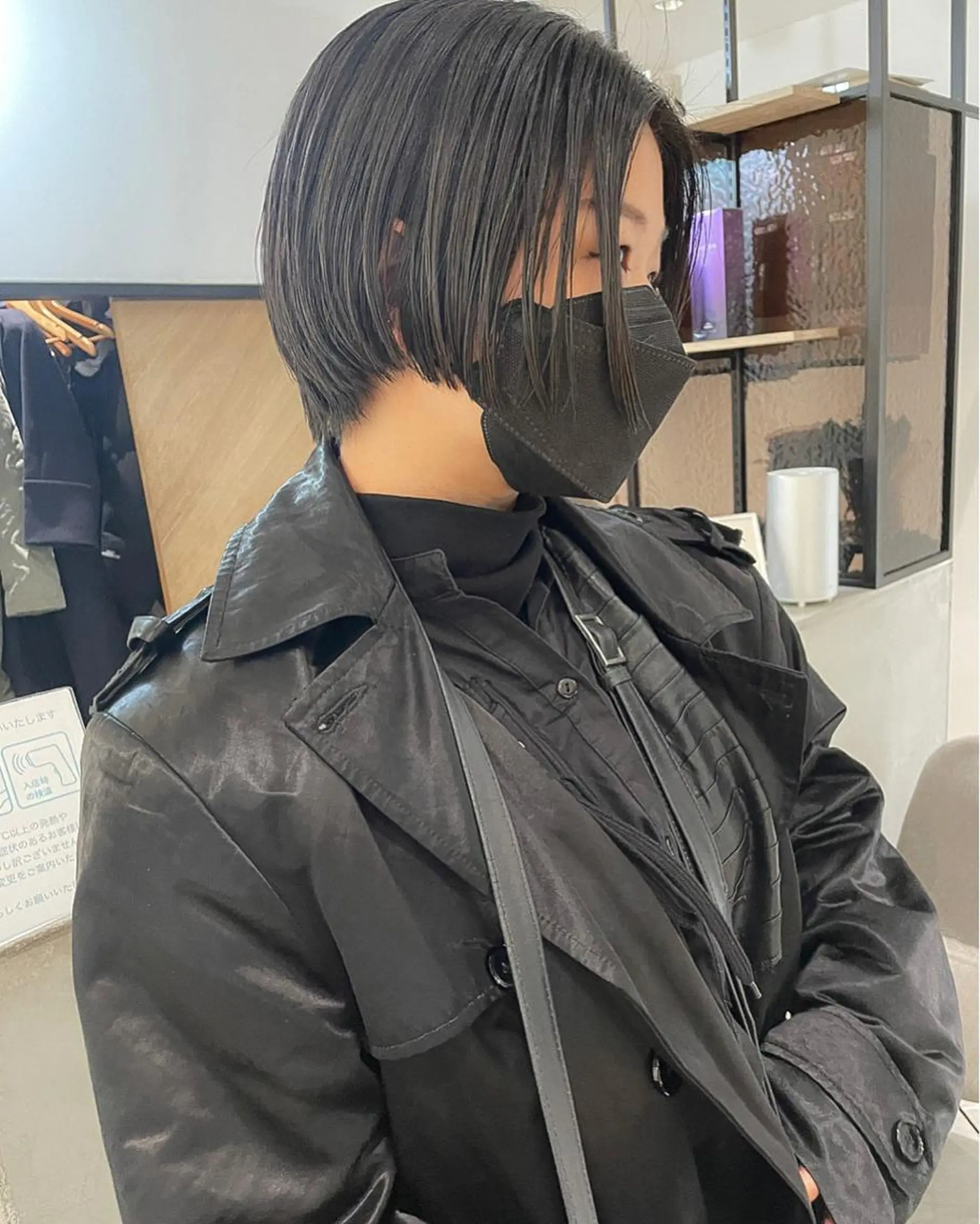 ショート ショートヘア カット トリートメント 村上雅人 ナチュラルモードのヘアスタイル