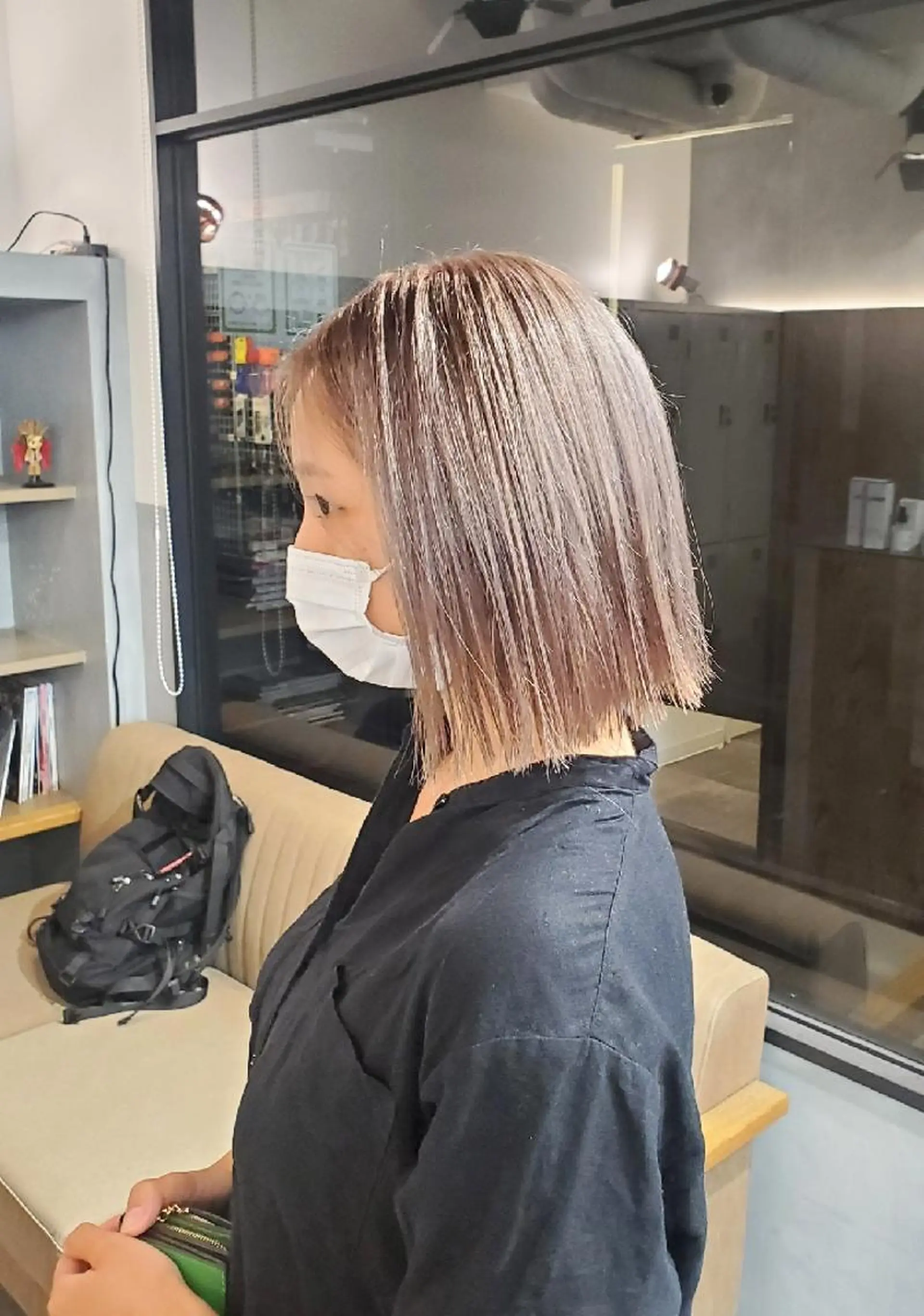 ミディアム カット ヘアカラー トリートメント ✨本日空きあります✨ 遠田コウヘイ🌟のヘアスタイル