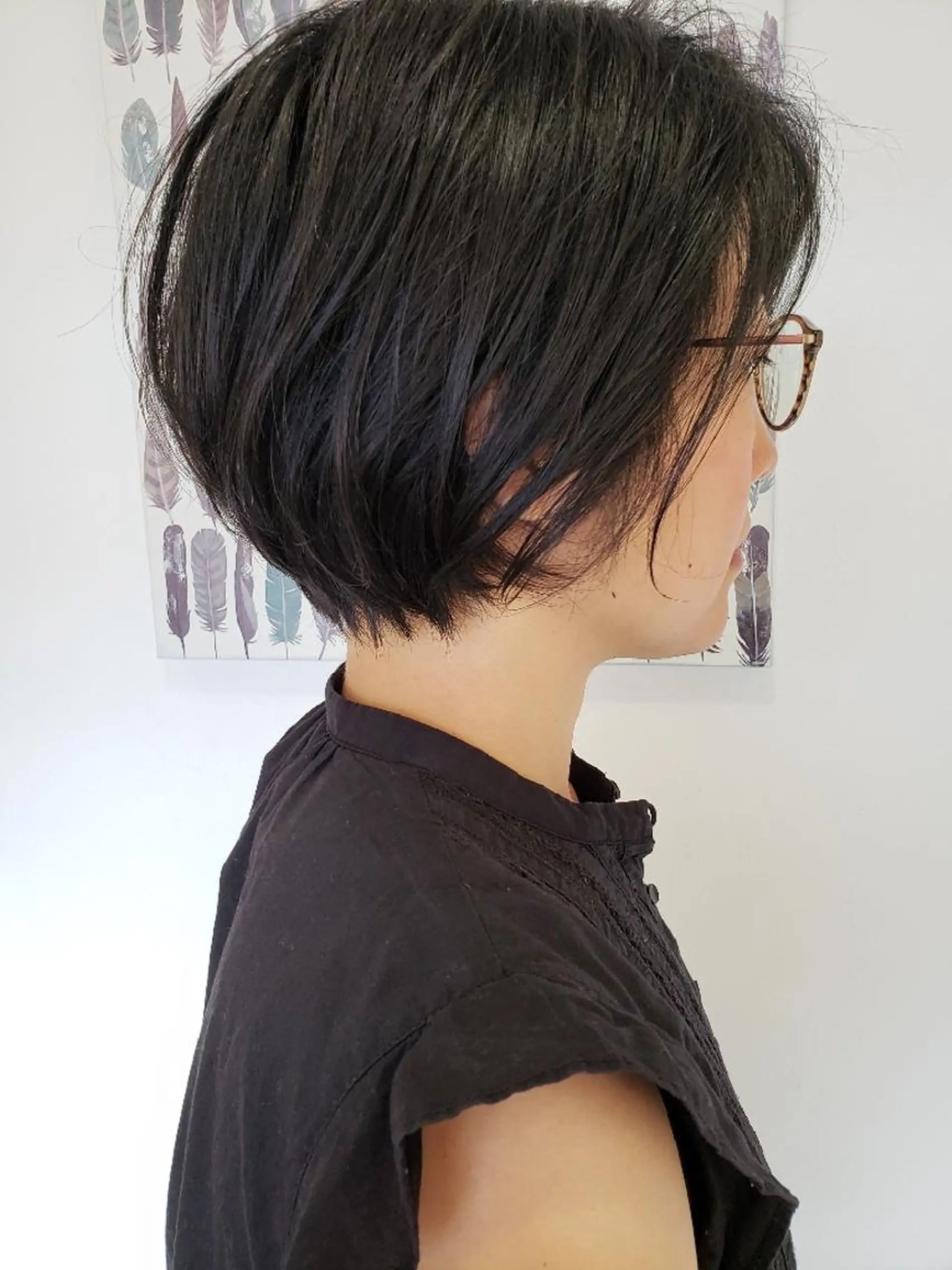 ショート 清水 沙織のヘアスタイル