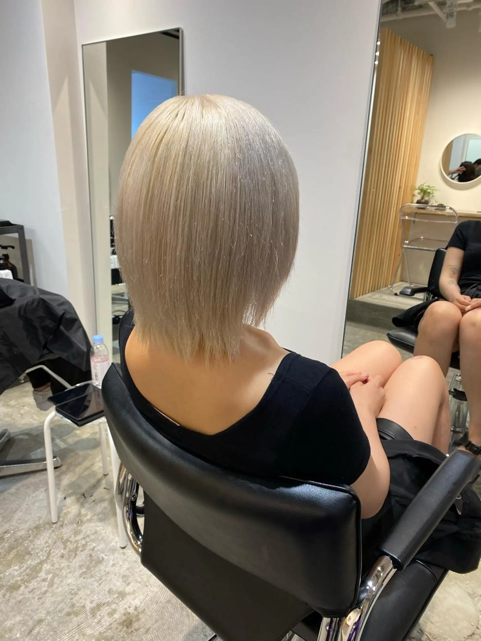 カラー サイレント美容師 アイリィのヘアスタイル