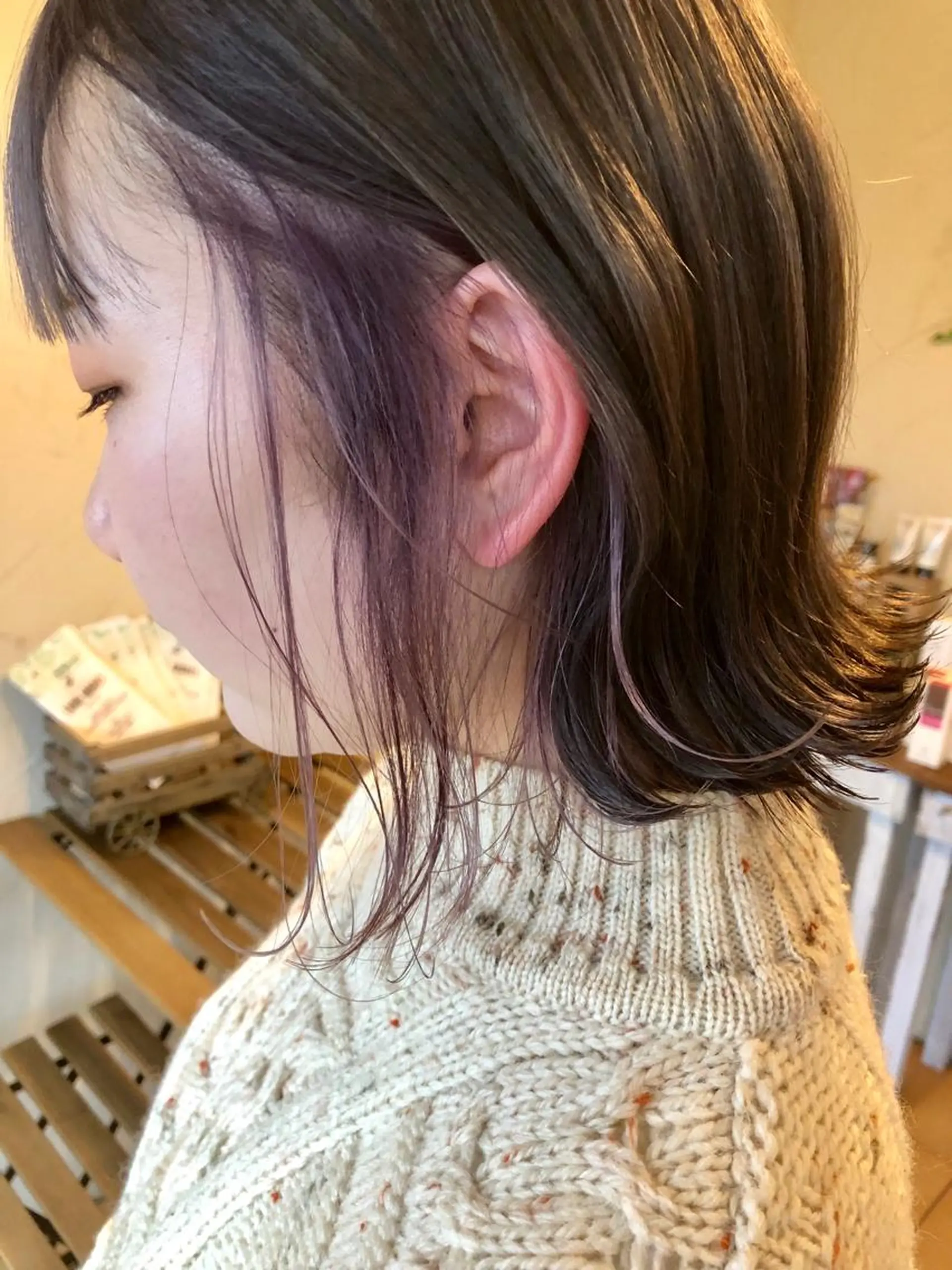ミディアム カラー Ichimura yurieのヘアスタイル