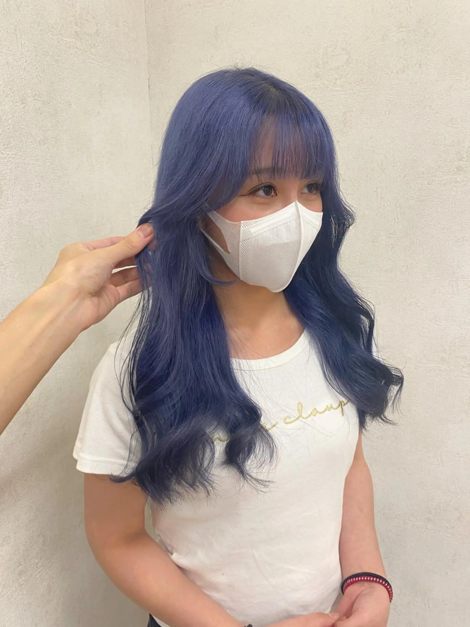 ロング メンズ縮毛矯正 ニュアンスパーマのヘアスタイル