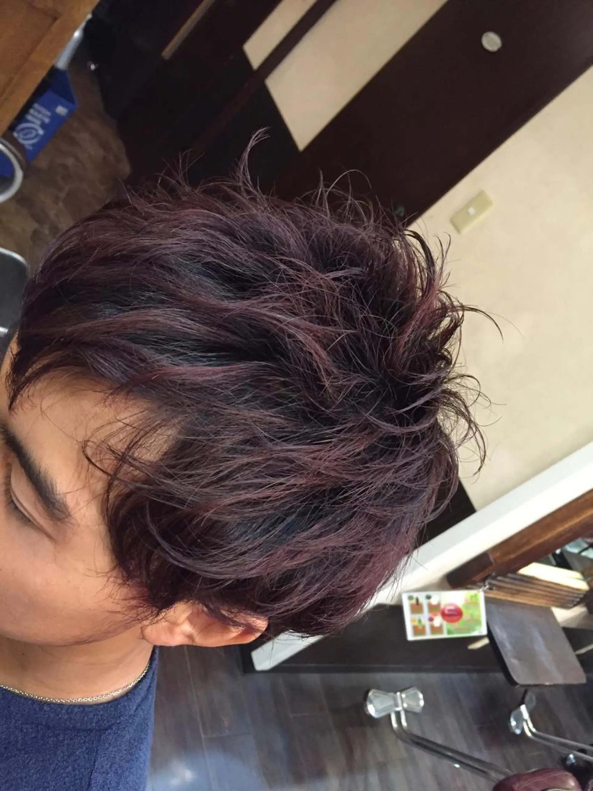 ショート ミディアム カラー パーマ メンズ 店長担当🌟 矢吹ガブリエル🌟のヘアスタイル